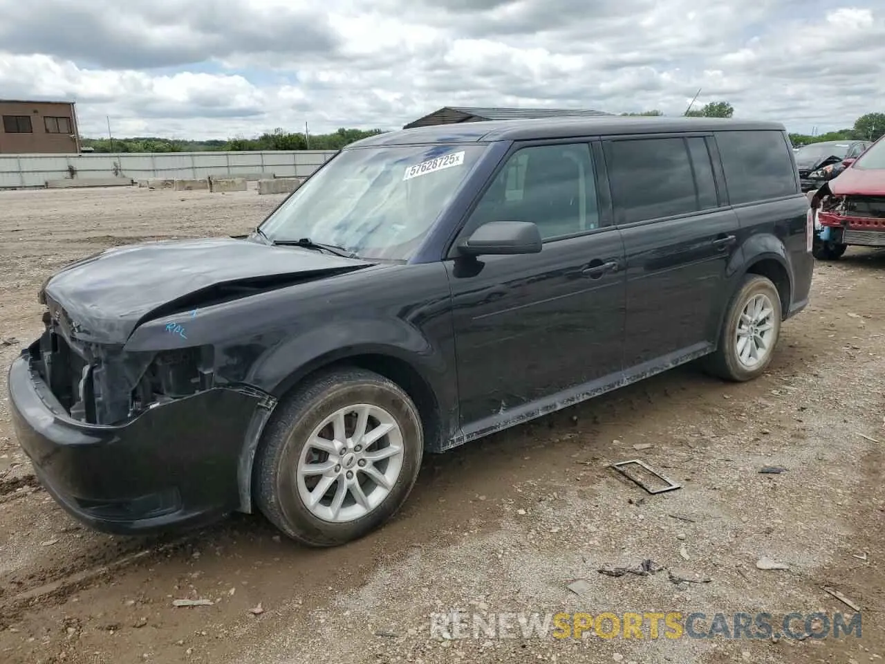 1 fotografías del automóvil dañado 2FMGK5B80KBA24756 FORD FLEX 2019