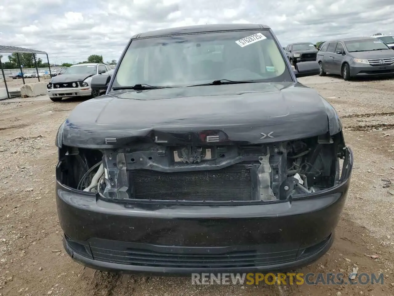 5 fotografías del automóvil dañado 2FMGK5B80KBA24756 FORD FLEX 2019