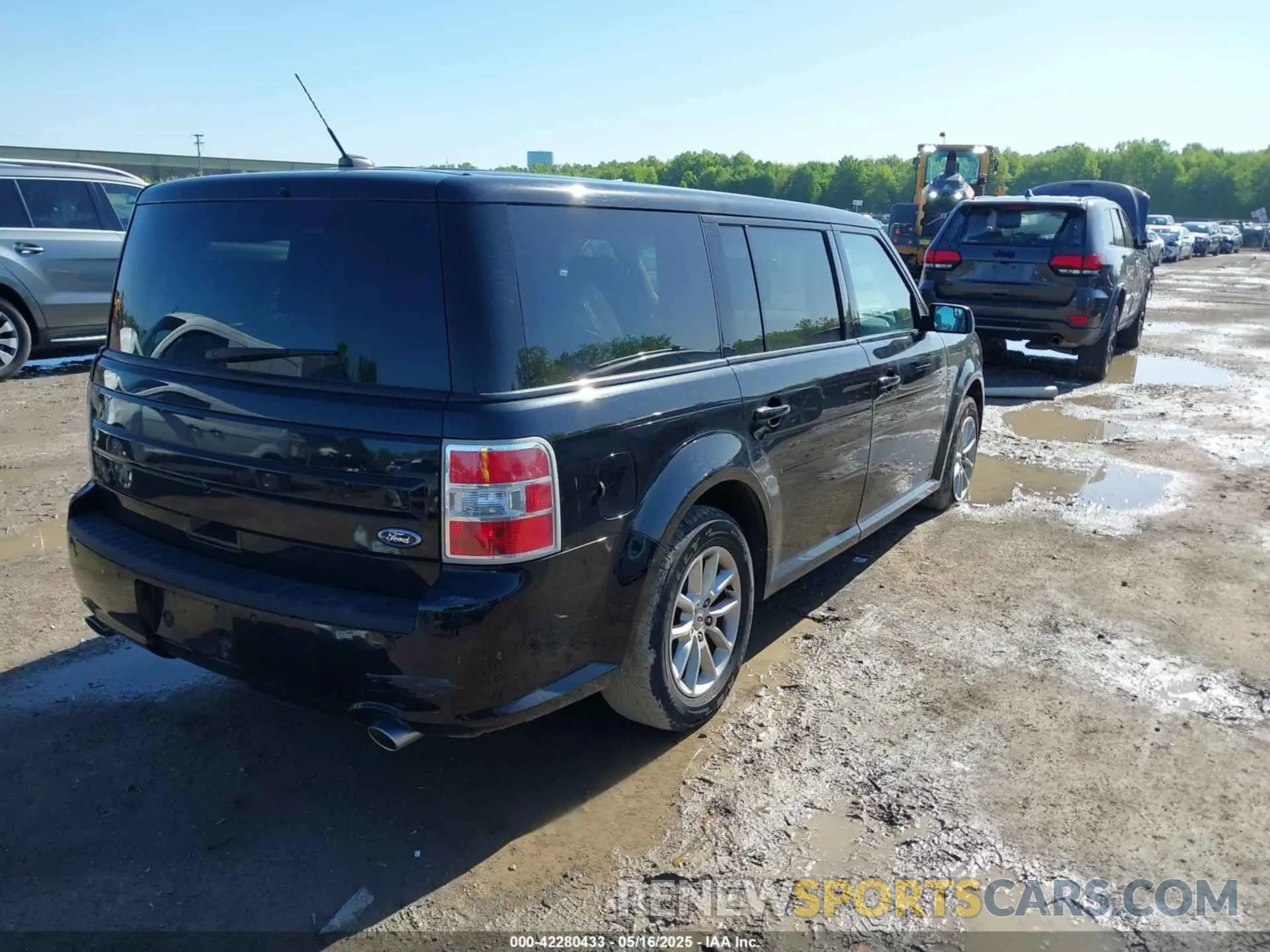 4 fotografías del automóvil dañado 2FMGK5B81KBA27147 FORD FLEX 2019