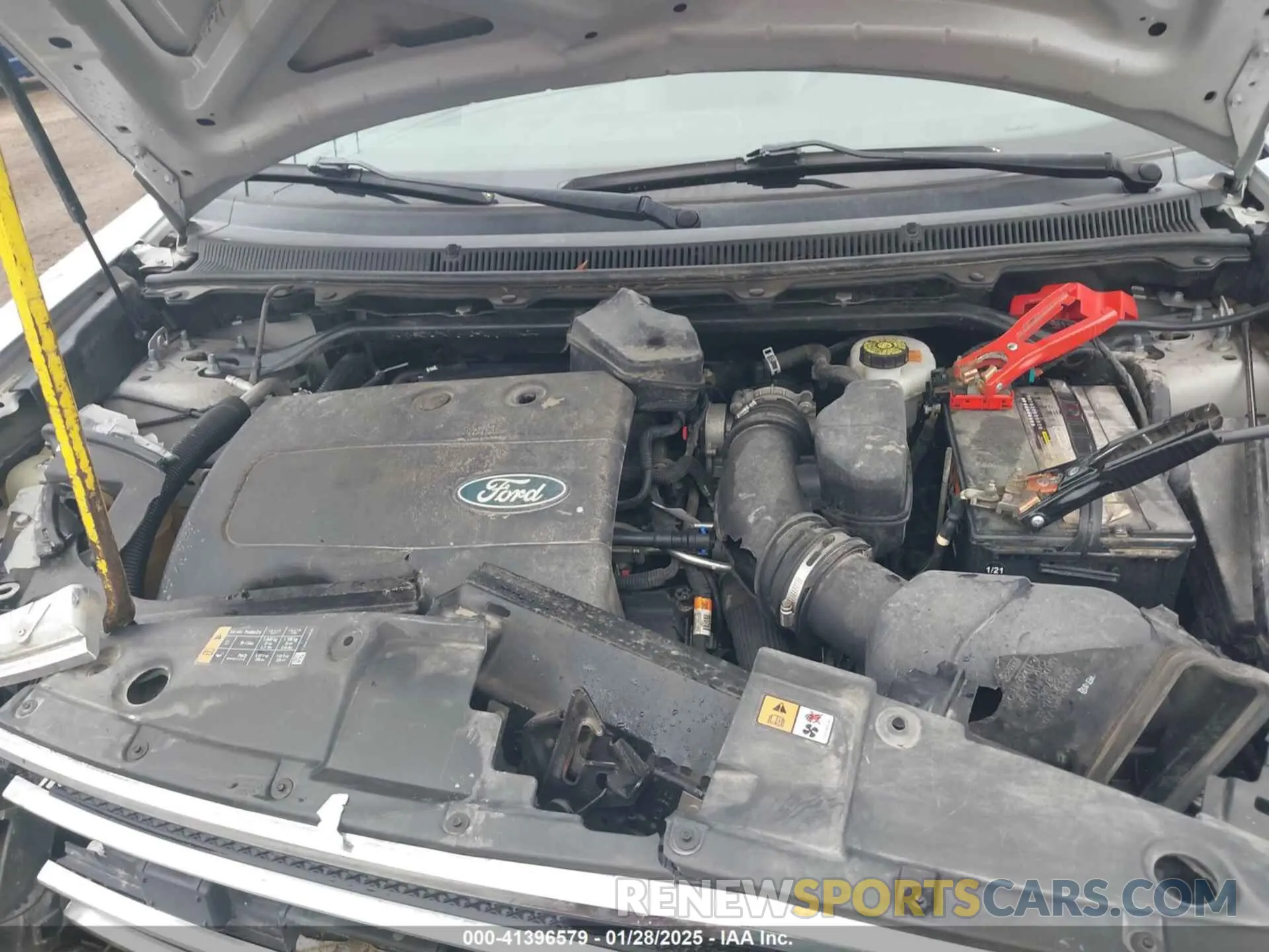 10 fotografías del automóvil dañado 2FMGK5B82KBA23902 FORD FLEX 2019