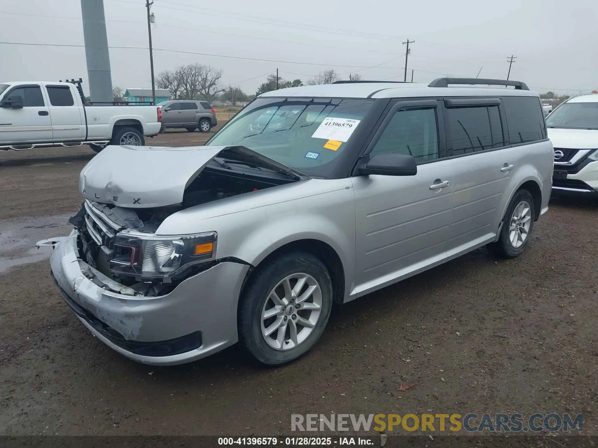 2 fotografías del automóvil dañado 2FMGK5B82KBA23902 FORD FLEX 2019