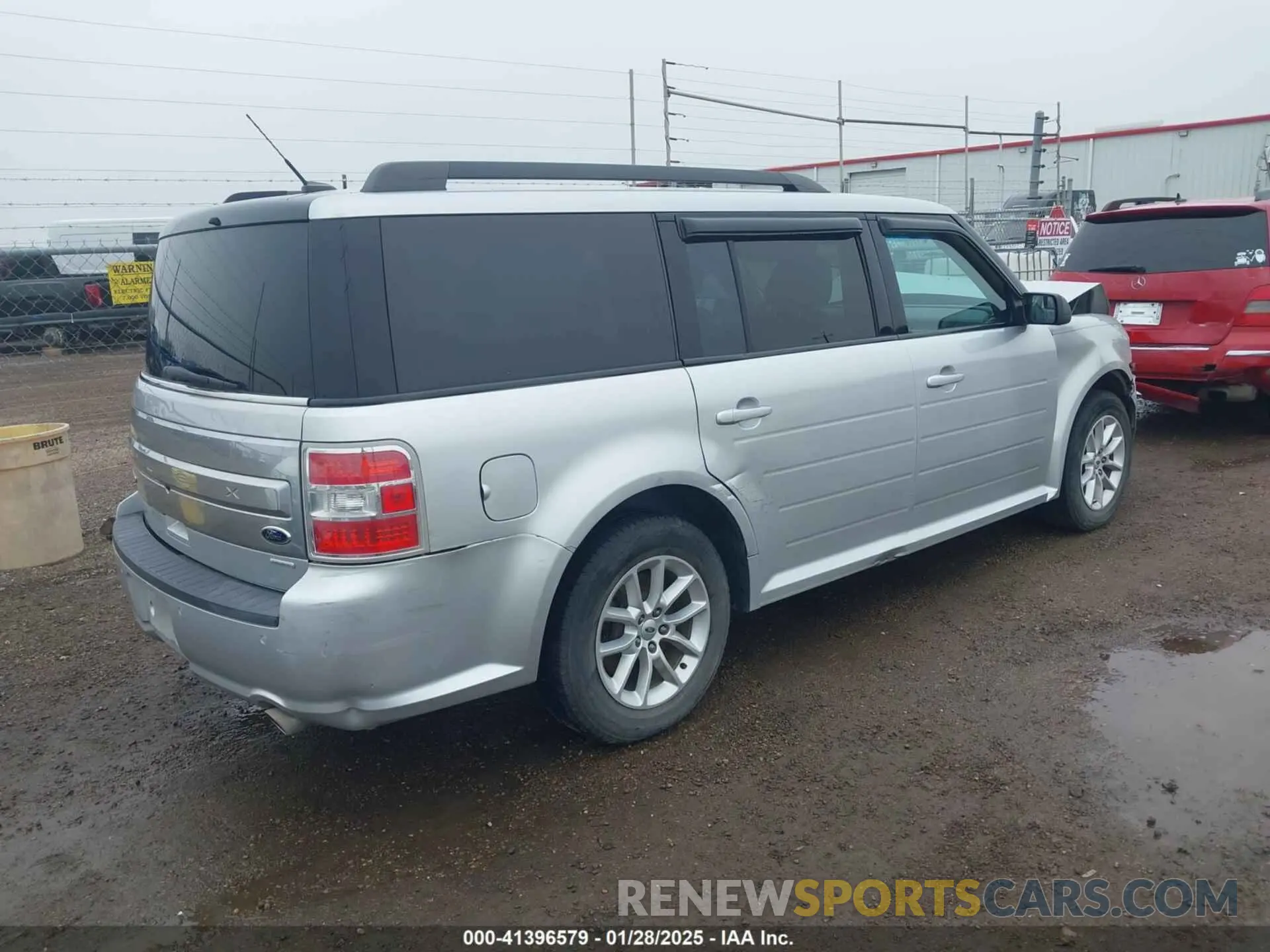 4 fotografías del automóvil dañado 2FMGK5B82KBA23902 FORD FLEX 2019