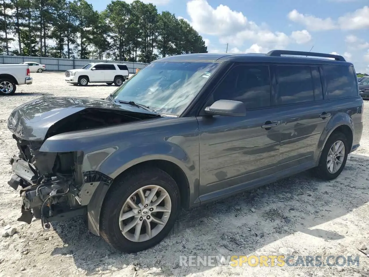 1 fotografías del automóvil dañado 2FMGK5B88KBA11334 FORD FLEX 2019