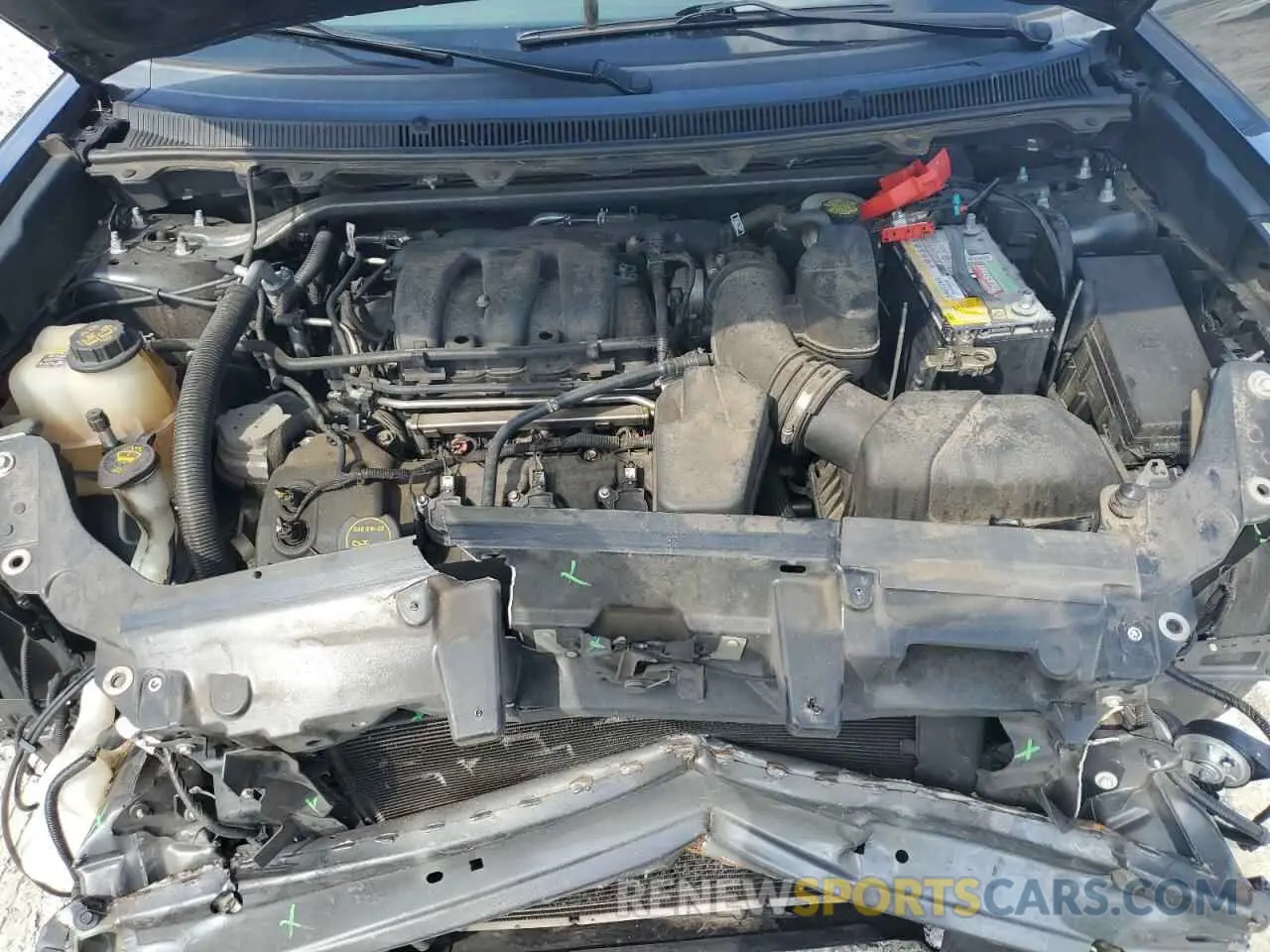 12 fotografías del automóvil dañado 2FMGK5B88KBA11334 FORD FLEX 2019