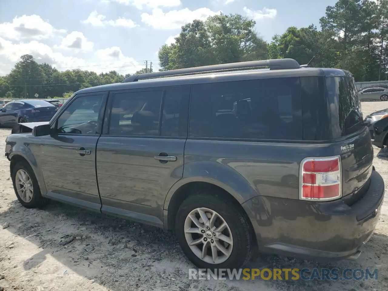 2 fotografías del automóvil dañado 2FMGK5B88KBA11334 FORD FLEX 2019