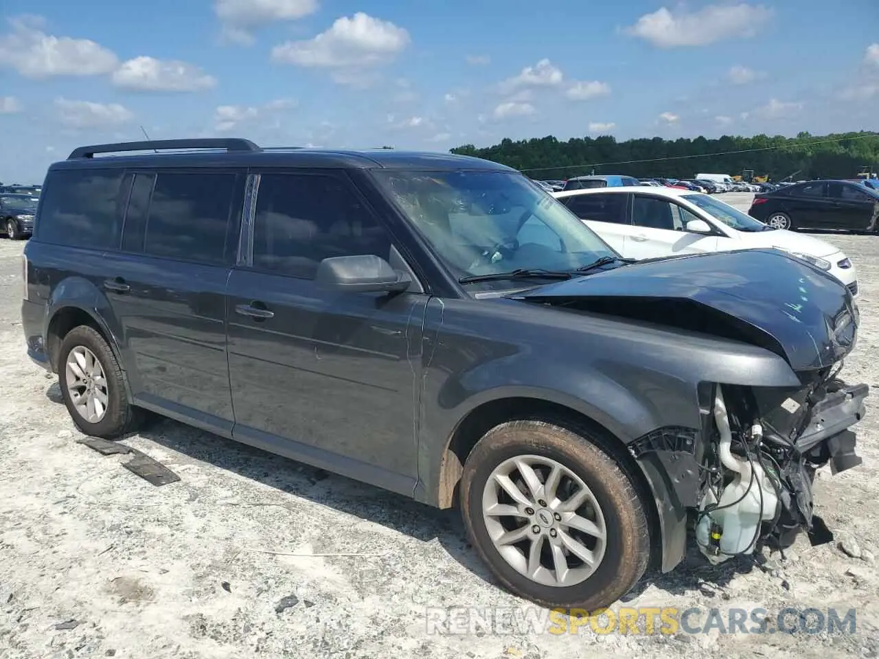 4 fotografías del automóvil dañado 2FMGK5B88KBA11334 FORD FLEX 2019