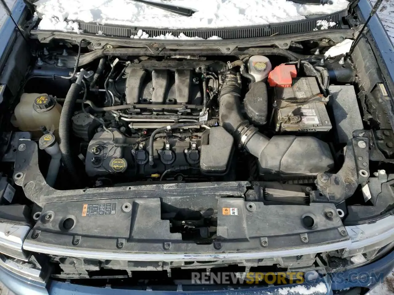12 fotografías del automóvil dañado 2FMGK5B88KBA15352 FORD FLEX 2019