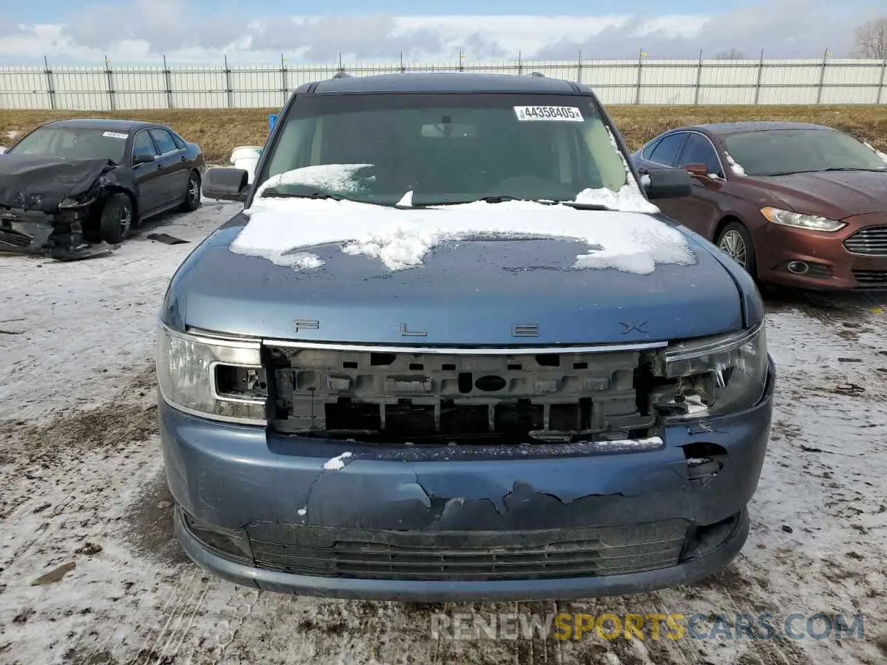 5 fotografías del automóvil dañado 2FMGK5B88KBA15352 FORD FLEX 2019