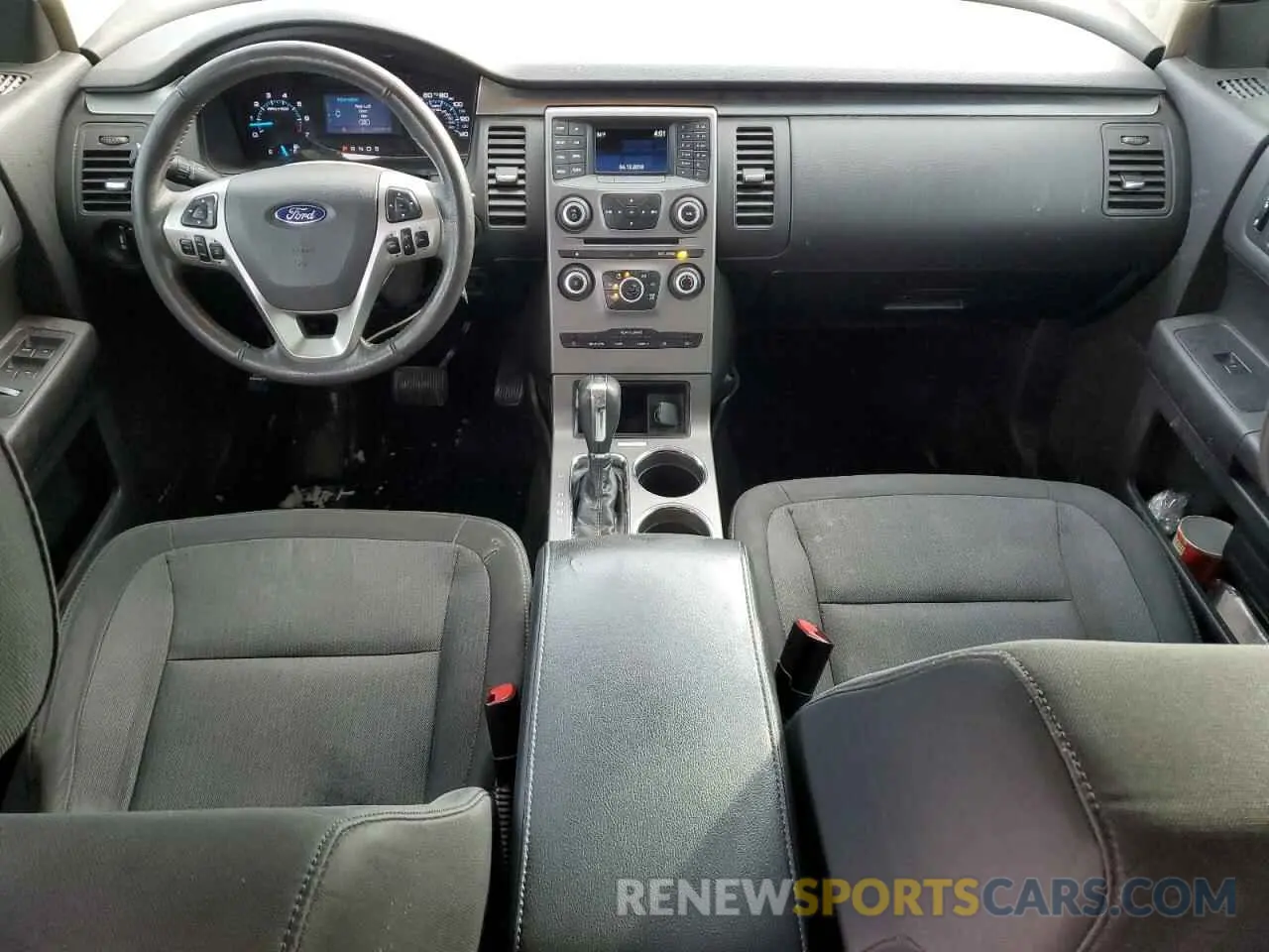 8 fotografías del automóvil dañado 2FMGK5B88KBA15352 FORD FLEX 2019