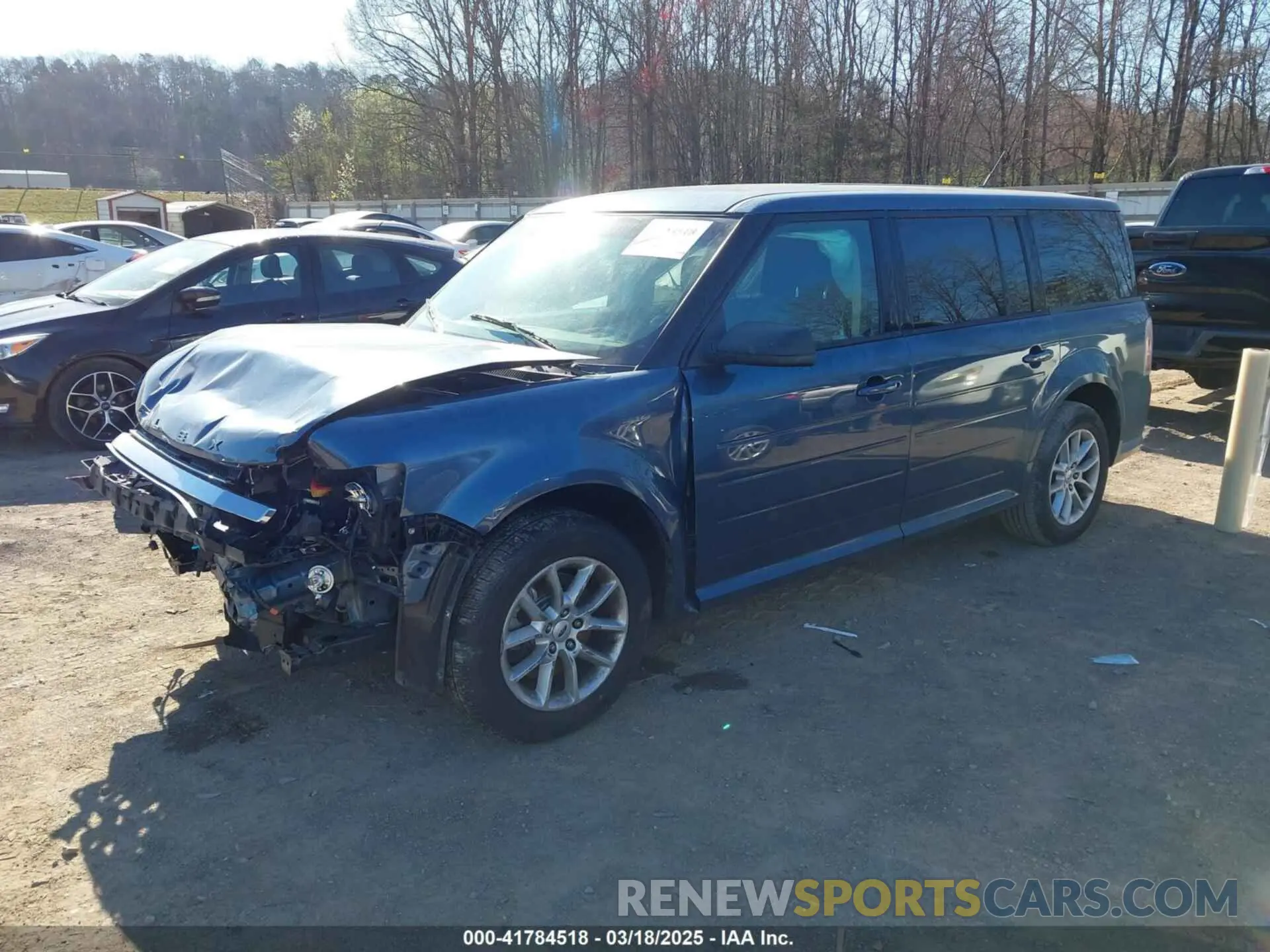2 fotografías del automóvil dañado 2FMGK5B8XKBA16986 FORD FLEX 2019
