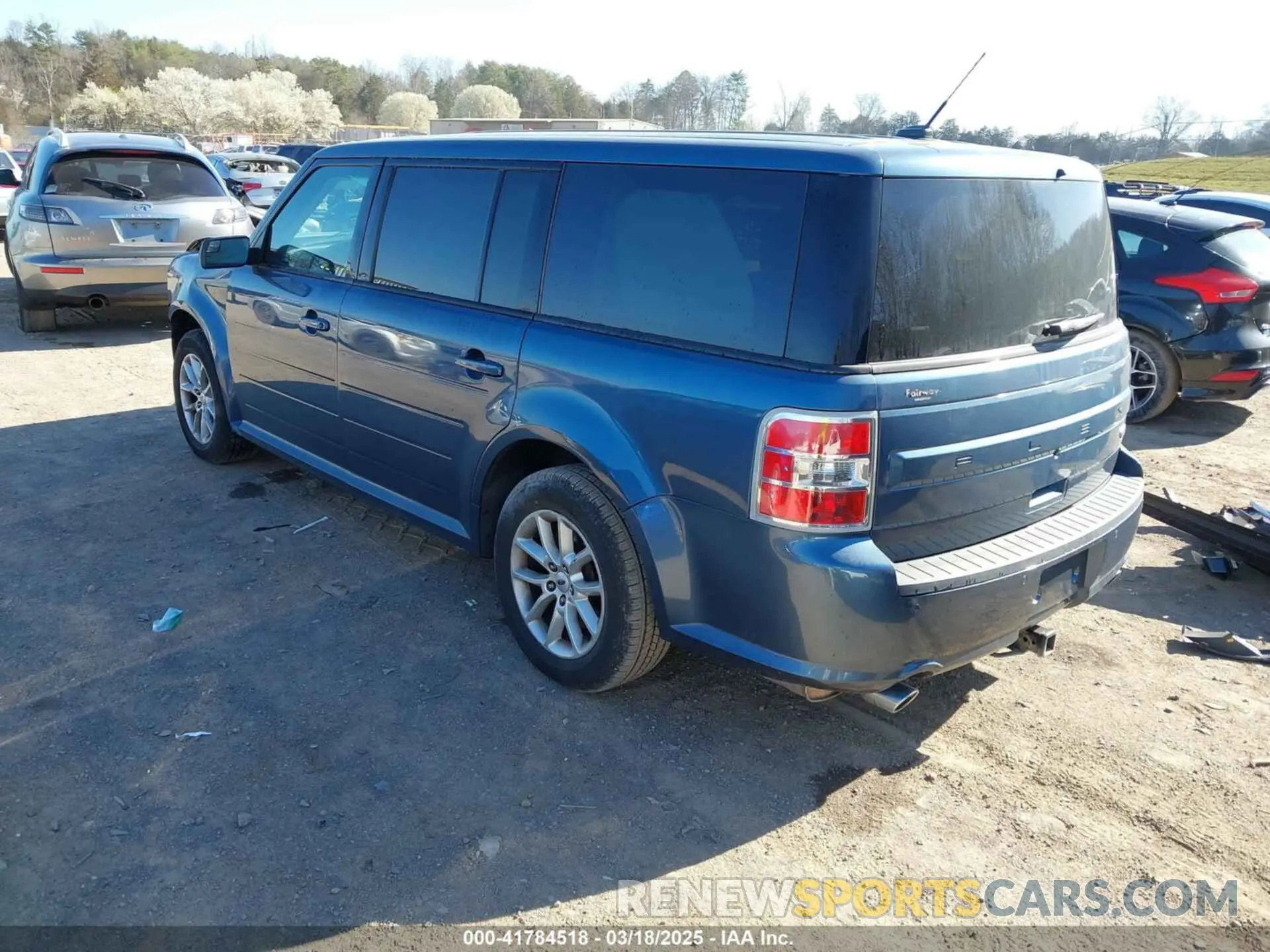 3 fotografías del automóvil dañado 2FMGK5B8XKBA16986 FORD FLEX 2019