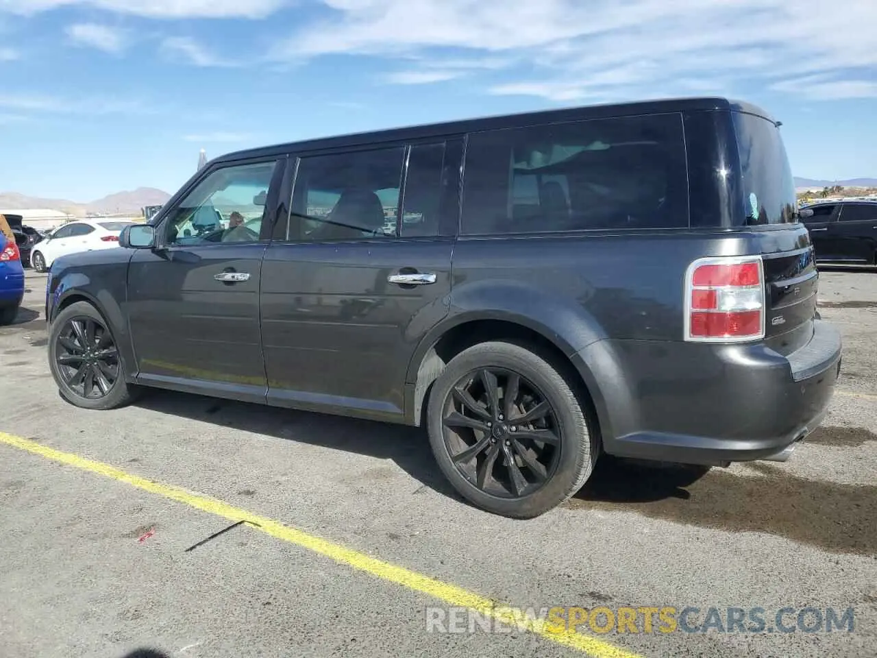 2 fotografías del automóvil dañado 2FMGK5C80KBA21368 FORD FLEX 2019