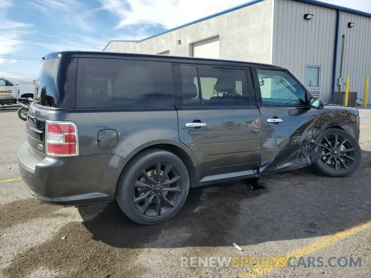 3 fotografías del automóvil dañado 2FMGK5C80KBA21368 FORD FLEX 2019