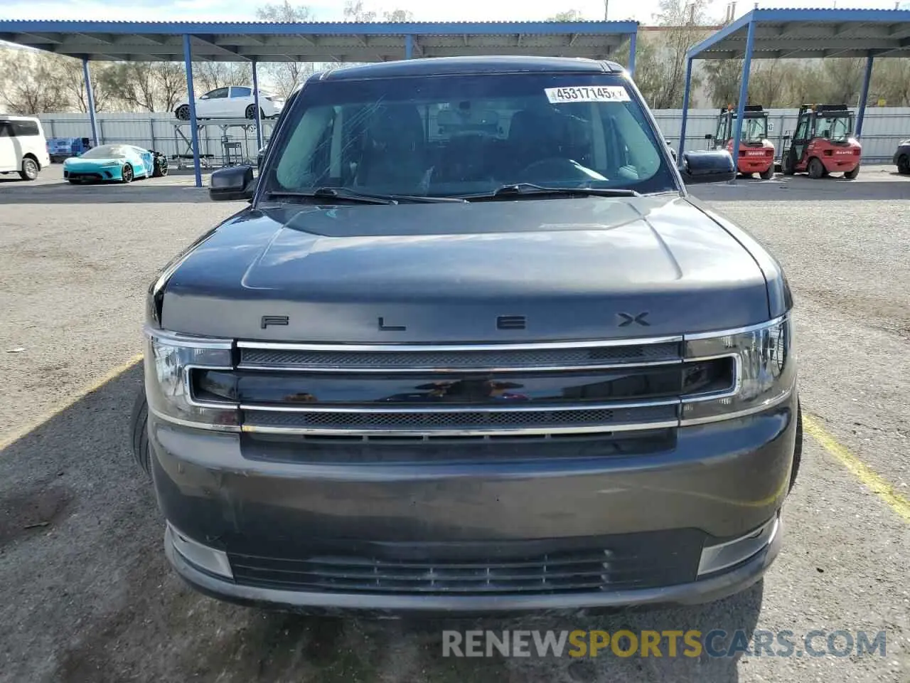 5 fotografías del automóvil dañado 2FMGK5C80KBA21368 FORD FLEX 2019