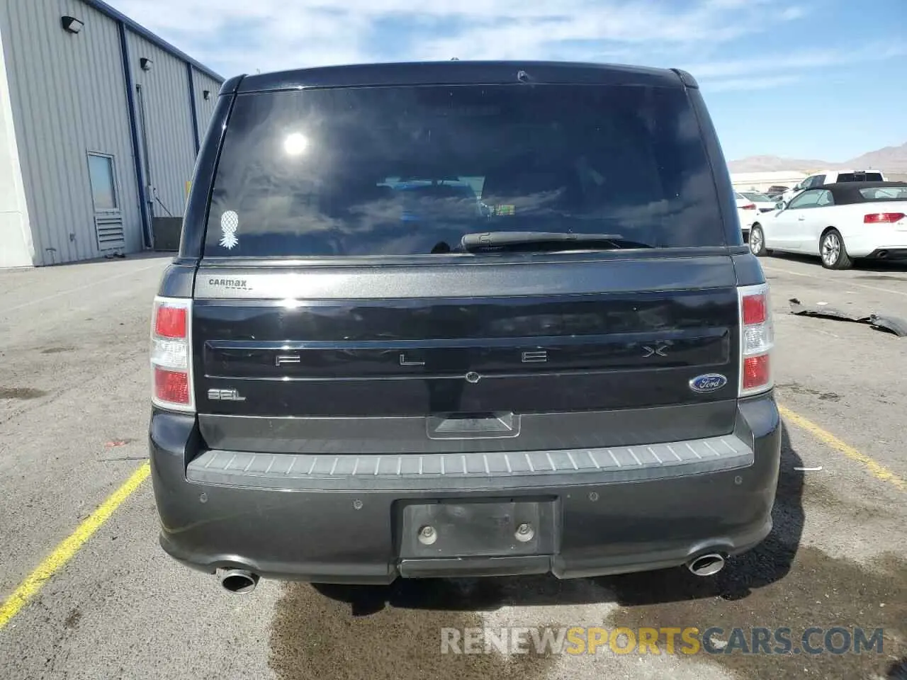 6 fotografías del automóvil dañado 2FMGK5C80KBA21368 FORD FLEX 2019