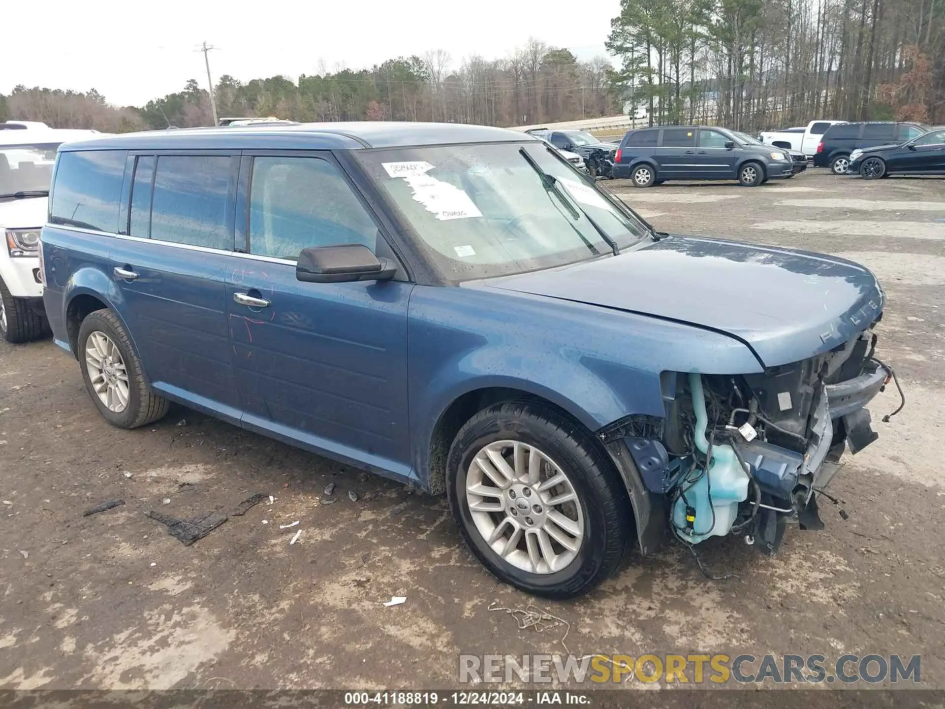 1 fotografías del automóvil dañado 2FMGK5C84KBA06825 FORD FLEX 2019