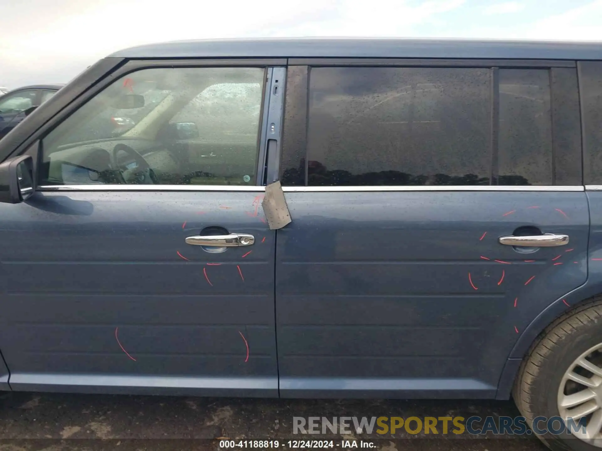15 fotografías del automóvil dañado 2FMGK5C84KBA06825 FORD FLEX 2019