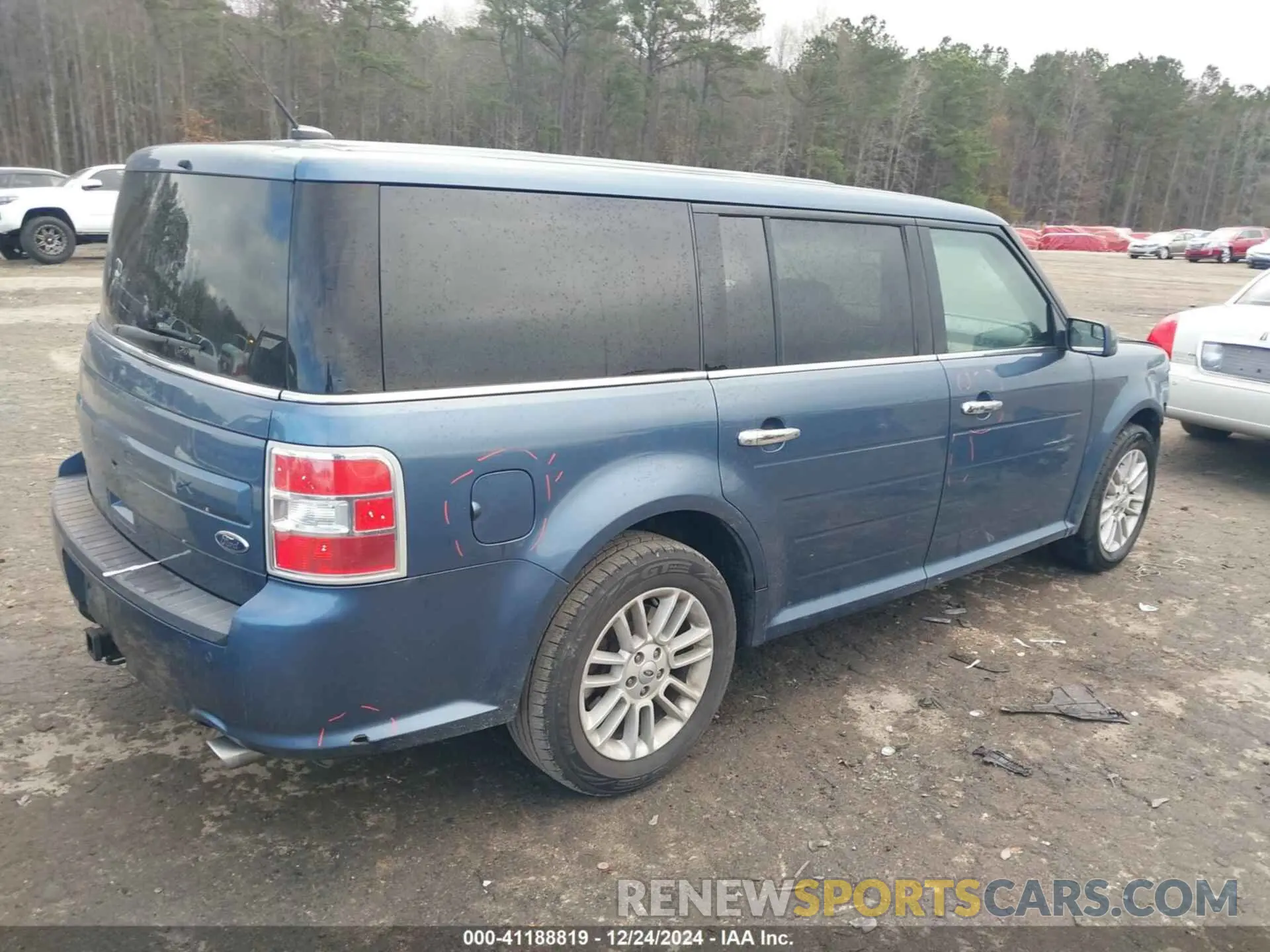 4 fotografías del automóvil dañado 2FMGK5C84KBA06825 FORD FLEX 2019