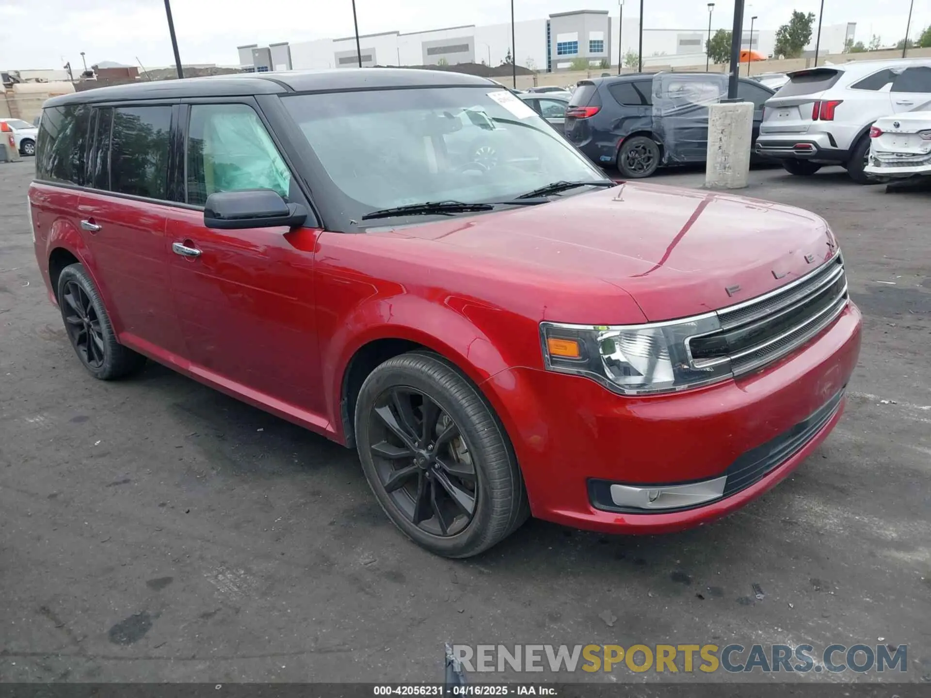 1 fotografías del automóvil dañado 2FMGK5C86KBA07992 FORD FLEX 2019