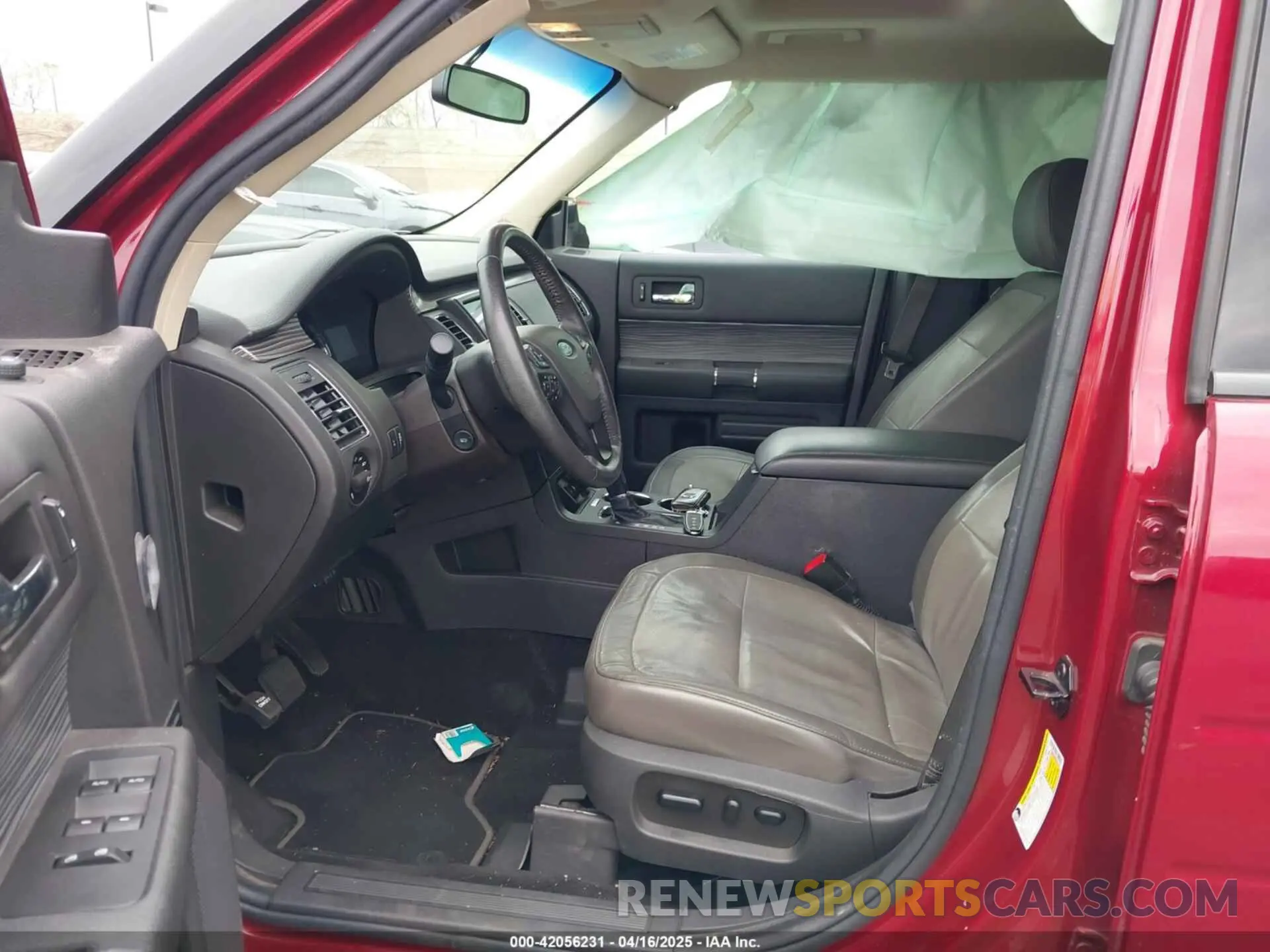 5 fotografías del automóvil dañado 2FMGK5C86KBA07992 FORD FLEX 2019