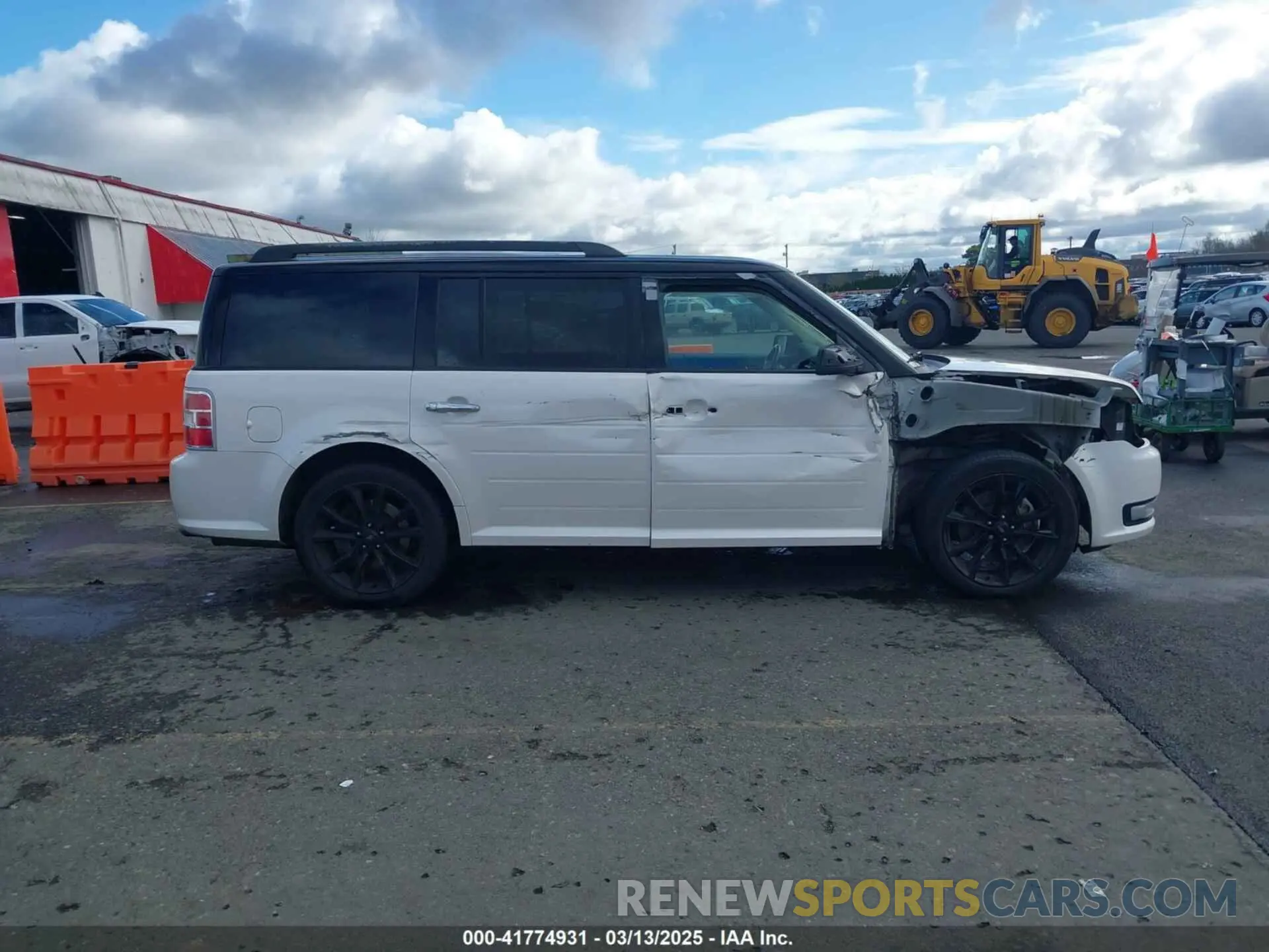14 fotografías del automóvil dañado 2FMGK5C86KBA19365 FORD FLEX 2019