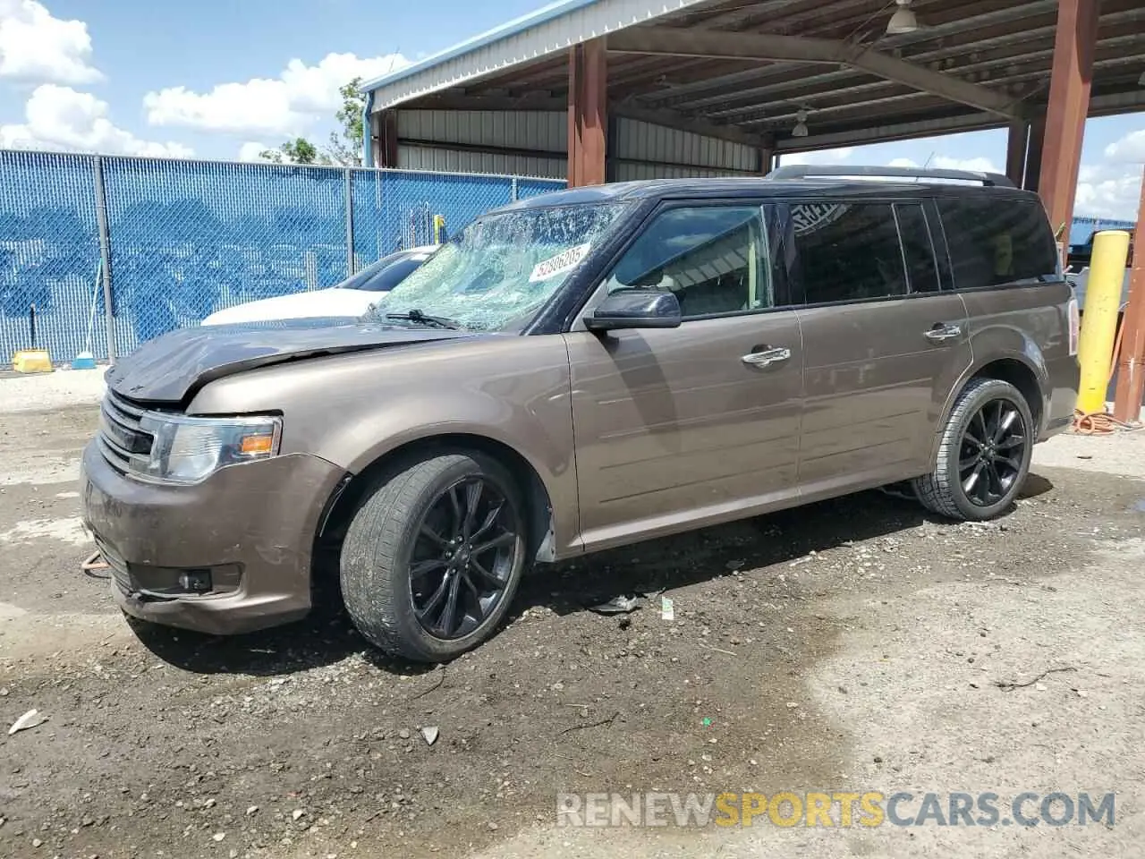 1 fotografías del automóvil dañado 2FMGK5C87KBA02980 FORD FLEX 2019