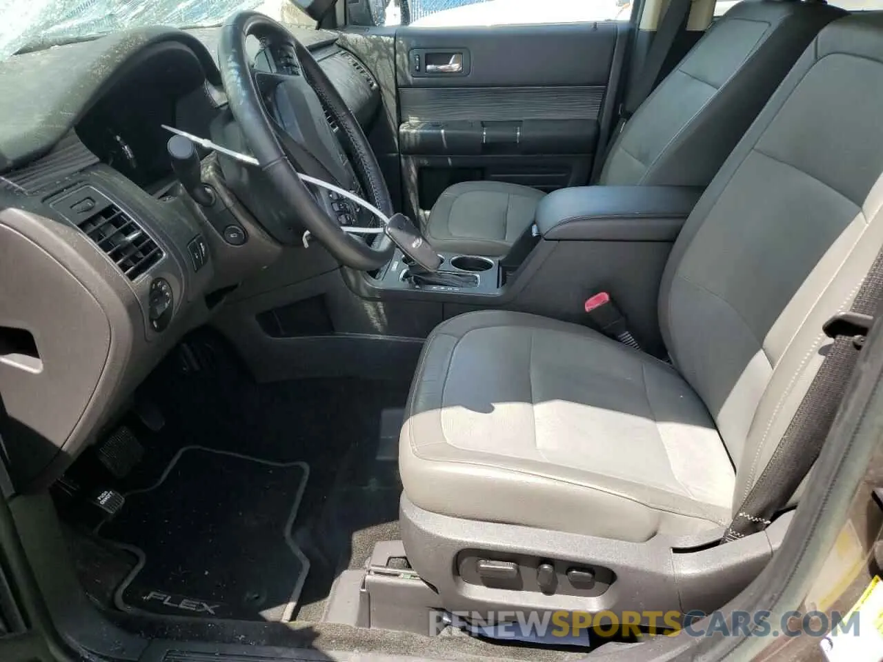 7 fotografías del automóvil dañado 2FMGK5C87KBA02980 FORD FLEX 2019