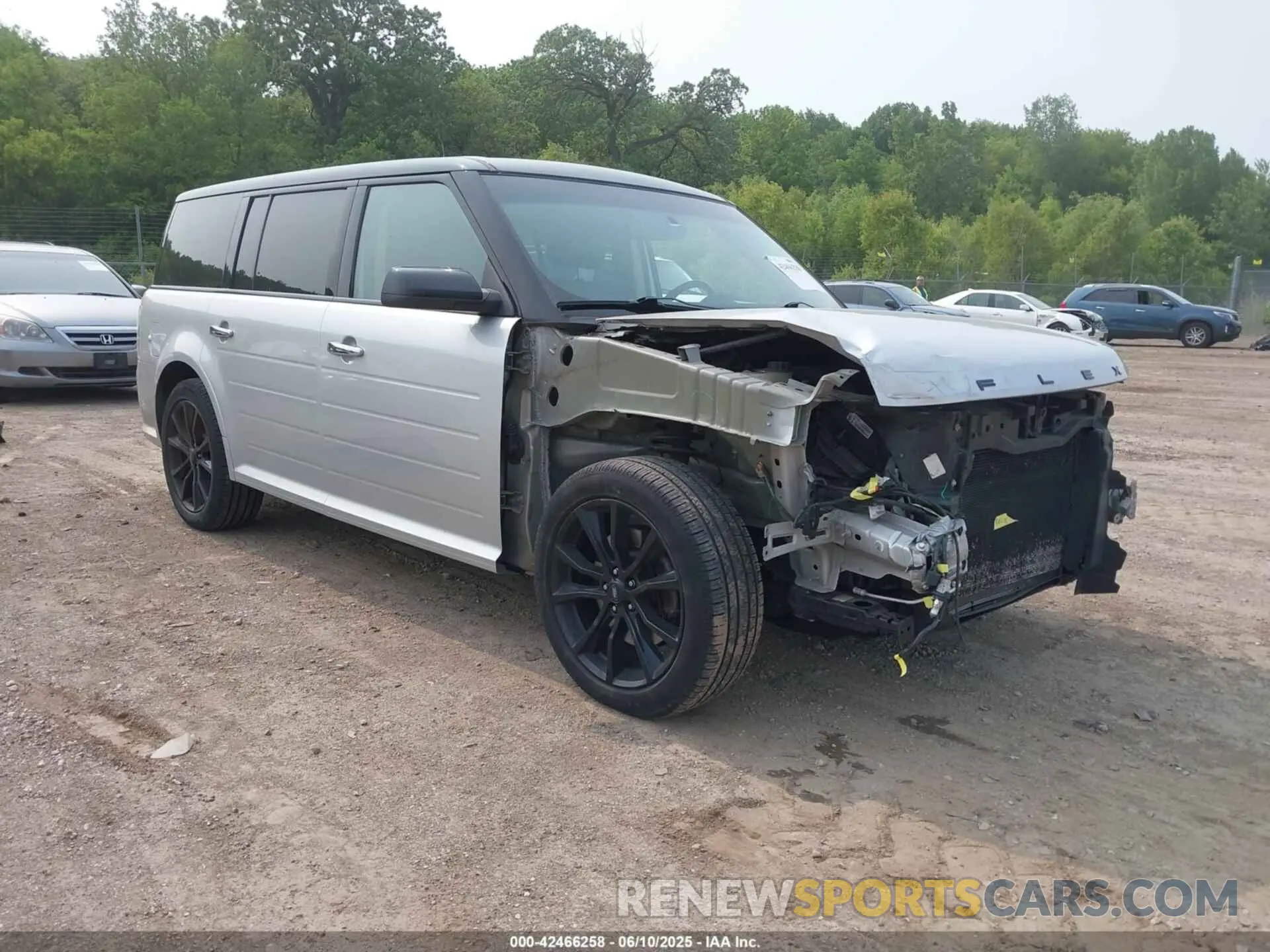 1 fotografías del automóvil dañado 2FMGK5C88KBA07508 FORD FLEX 2019
