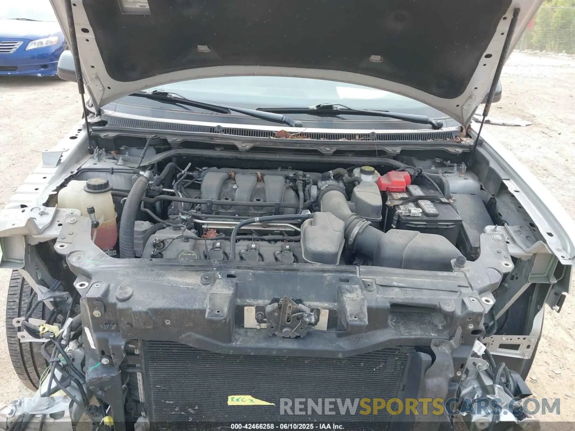 10 fotografías del automóvil dañado 2FMGK5C88KBA07508 FORD FLEX 2019