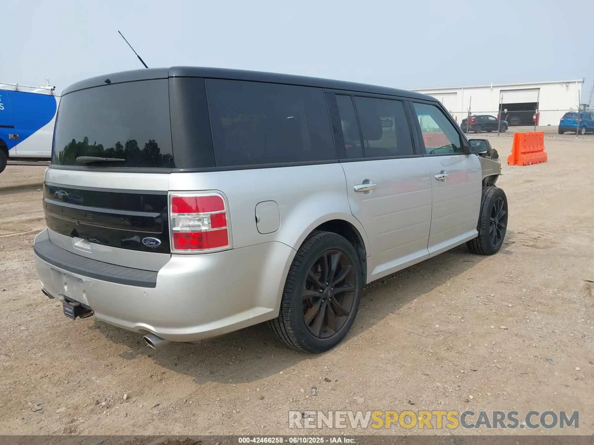 4 fotografías del automóvil dañado 2FMGK5C88KBA07508 FORD FLEX 2019
