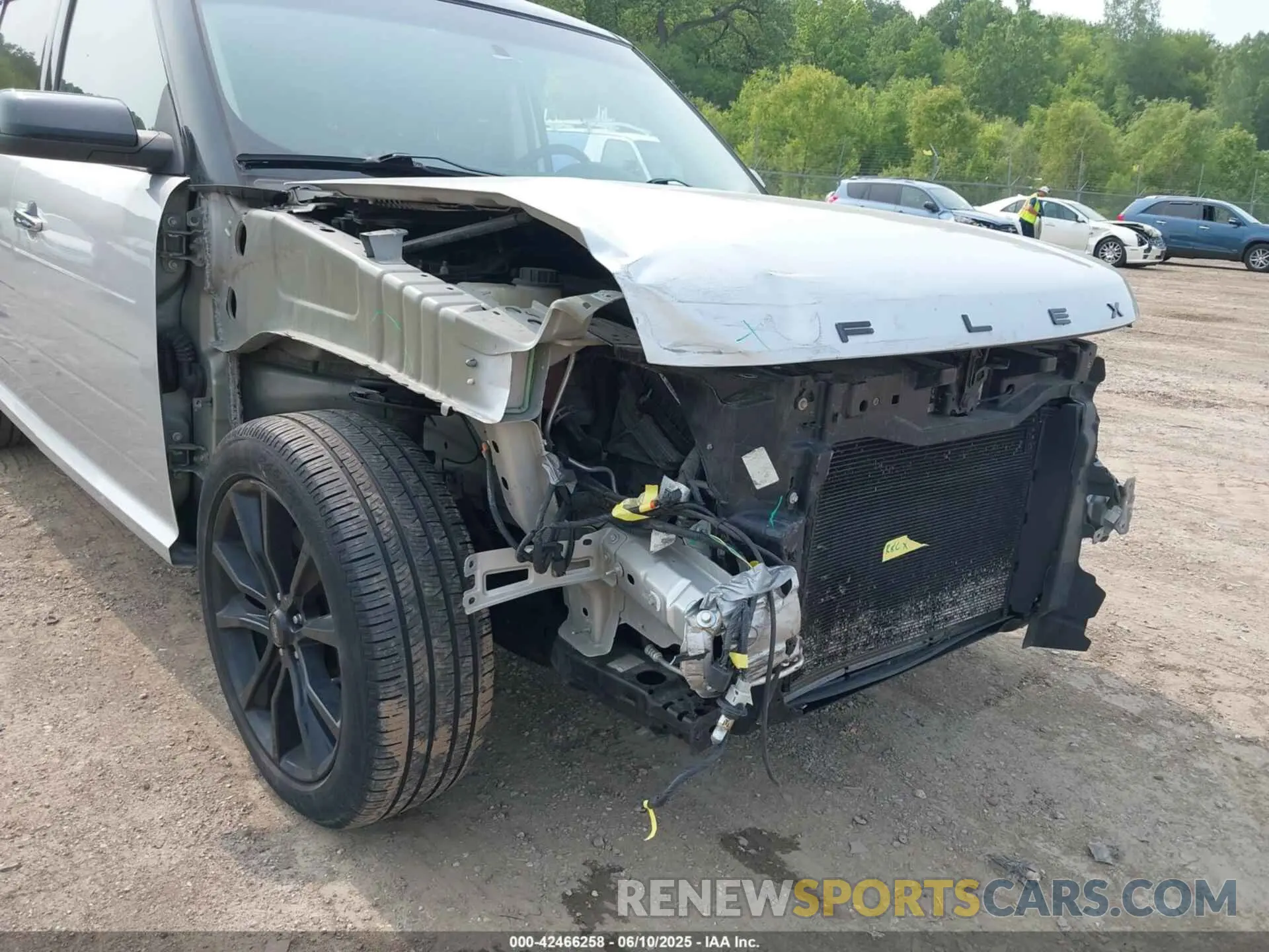 6 fotografías del automóvil dañado 2FMGK5C88KBA07508 FORD FLEX 2019