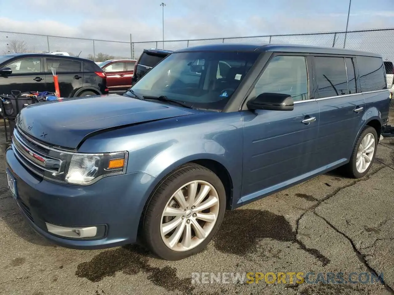 1 fotografías del automóvil dañado 2FMGK5C89KBA12118 FORD FLEX 2019
