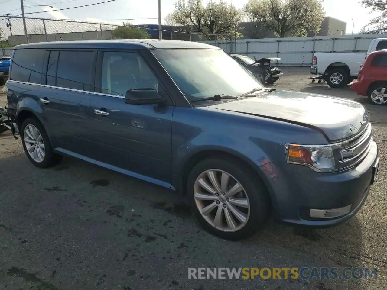 4 fotografías del automóvil dañado 2FMGK5C89KBA12118 FORD FLEX 2019