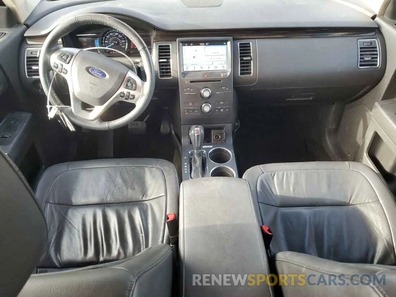 8 fotografías del automóvil dañado 2FMGK5C89KBA12118 FORD FLEX 2019
