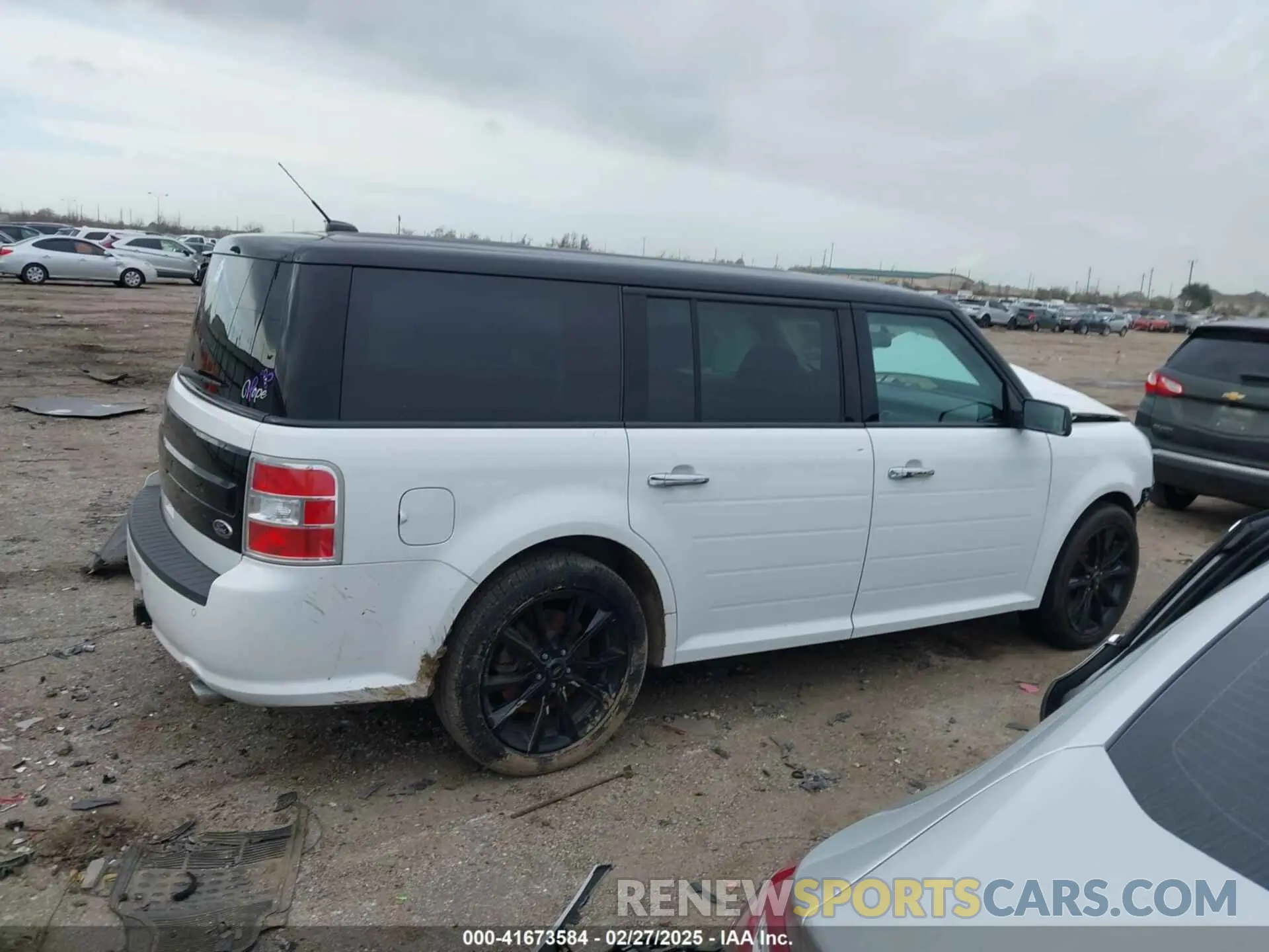 14 fotografías del automóvil dañado 2FMGK5C89KBA31963 FORD FLEX 2019