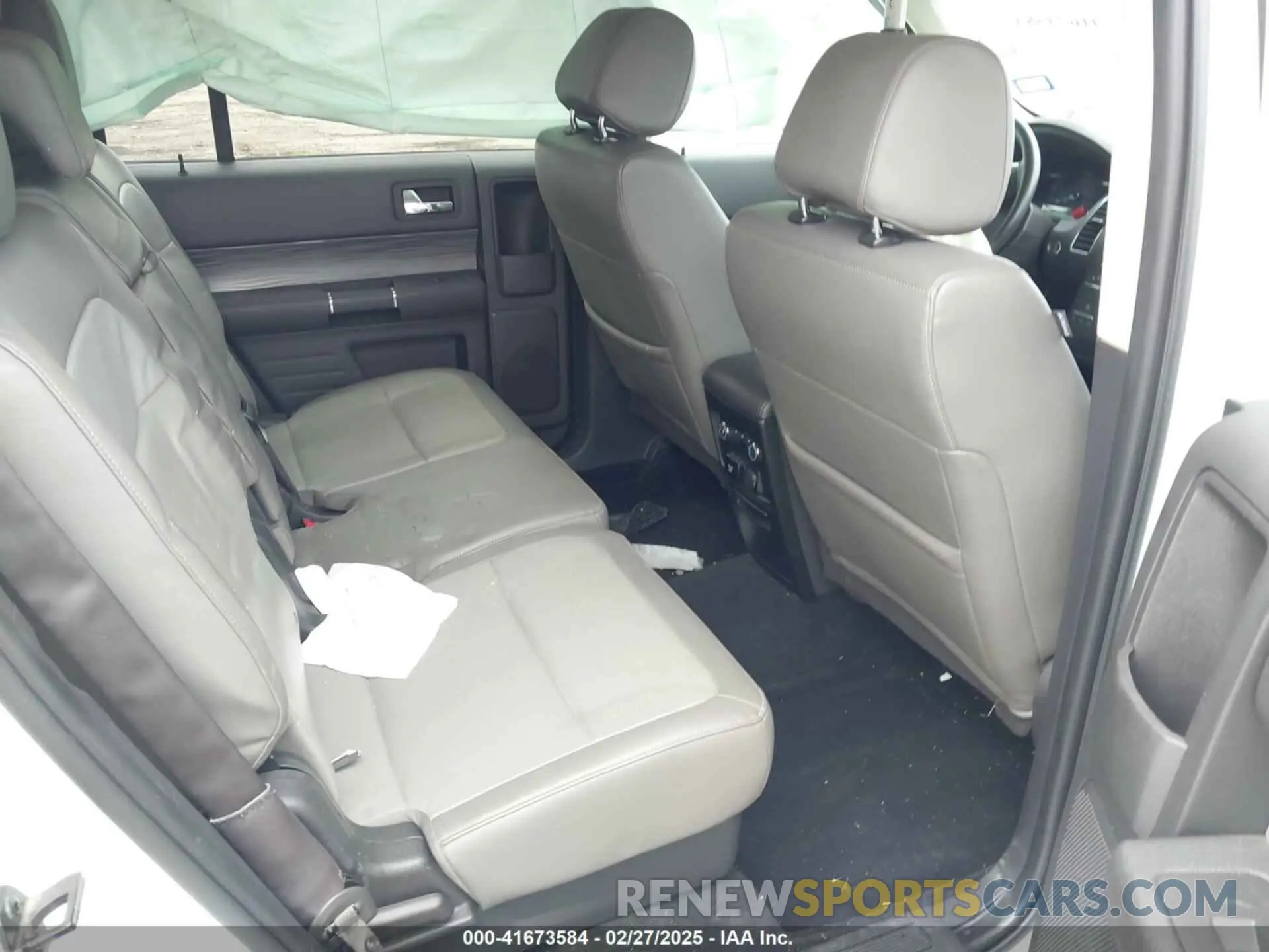 8 fotografías del automóvil dañado 2FMGK5C89KBA31963 FORD FLEX 2019
