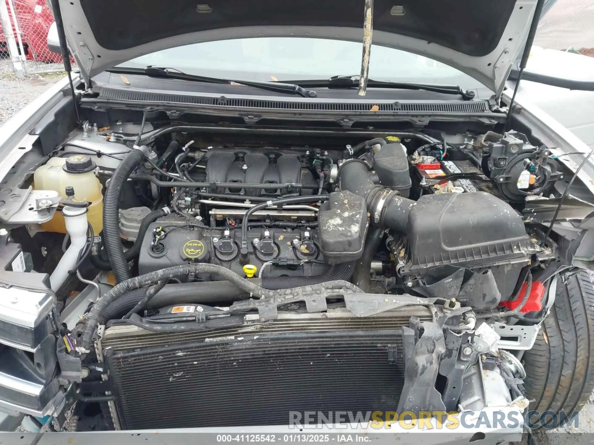 10 fotografías del automóvil dañado 2FMGK5D80KBA07565 FORD FLEX 2019