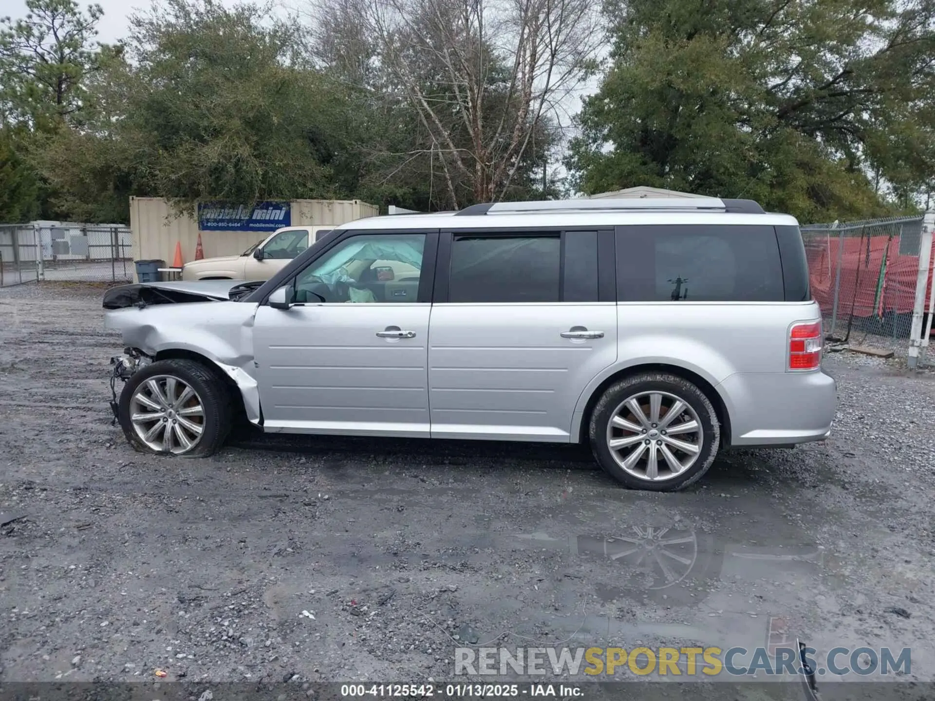 15 fotografías del automóvil dañado 2FMGK5D80KBA07565 FORD FLEX 2019