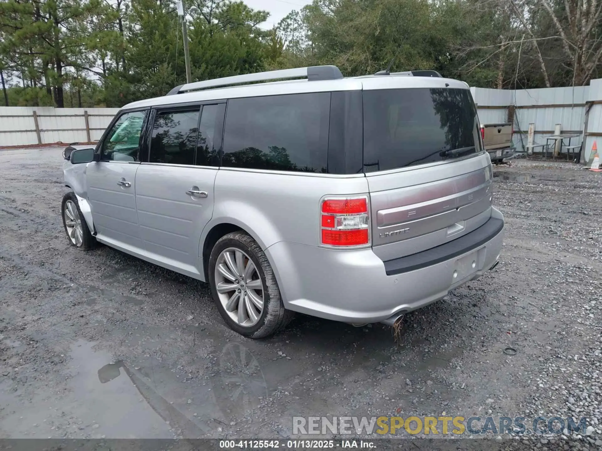 3 fotografías del automóvil dañado 2FMGK5D80KBA07565 FORD FLEX 2019