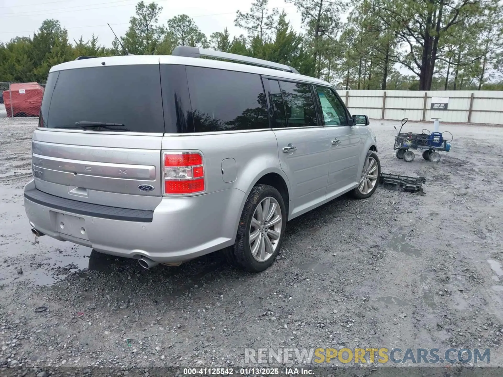 4 fotografías del automóvil dañado 2FMGK5D80KBA07565 FORD FLEX 2019