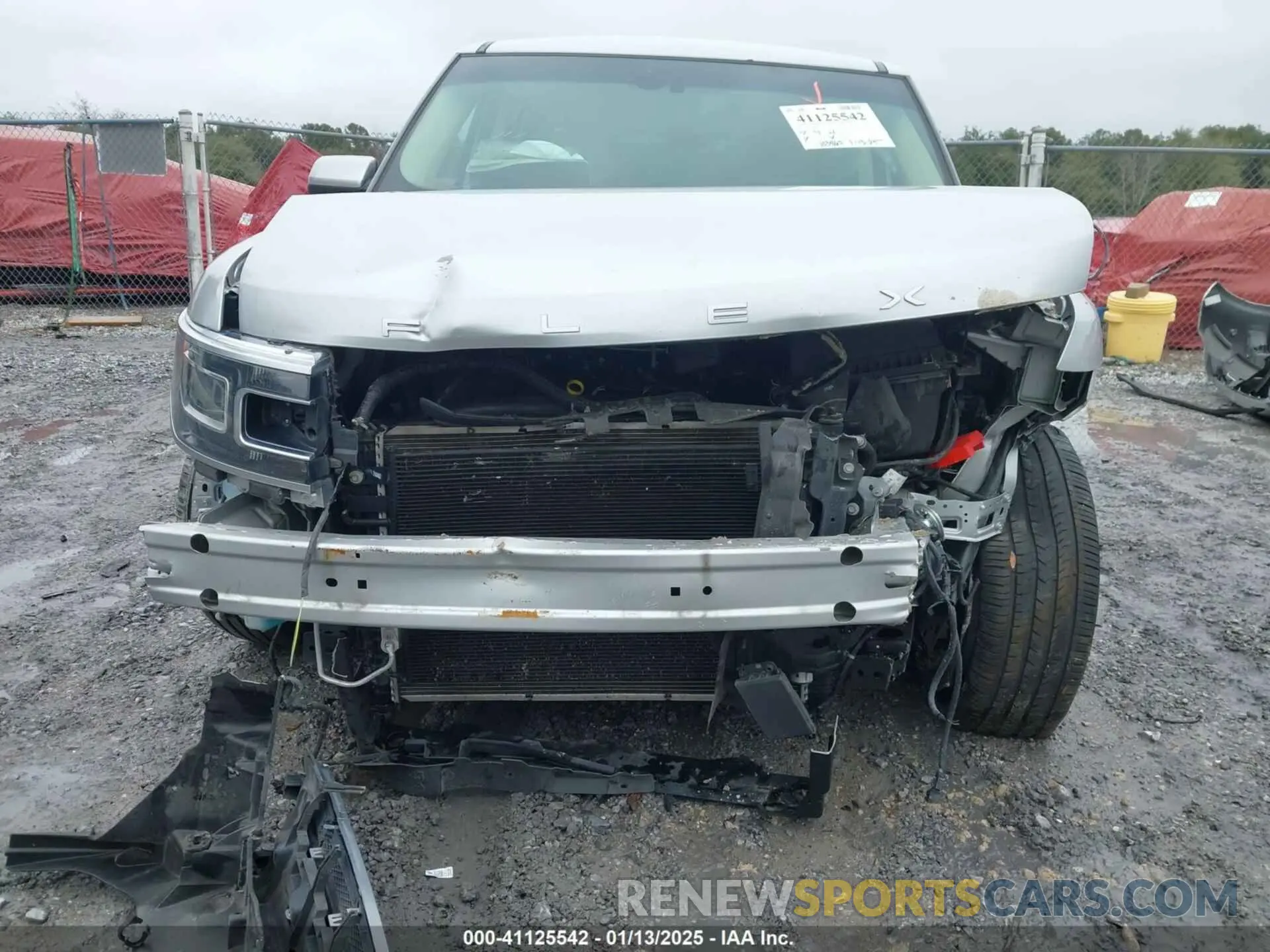 6 fotografías del automóvil dañado 2FMGK5D80KBA07565 FORD FLEX 2019
