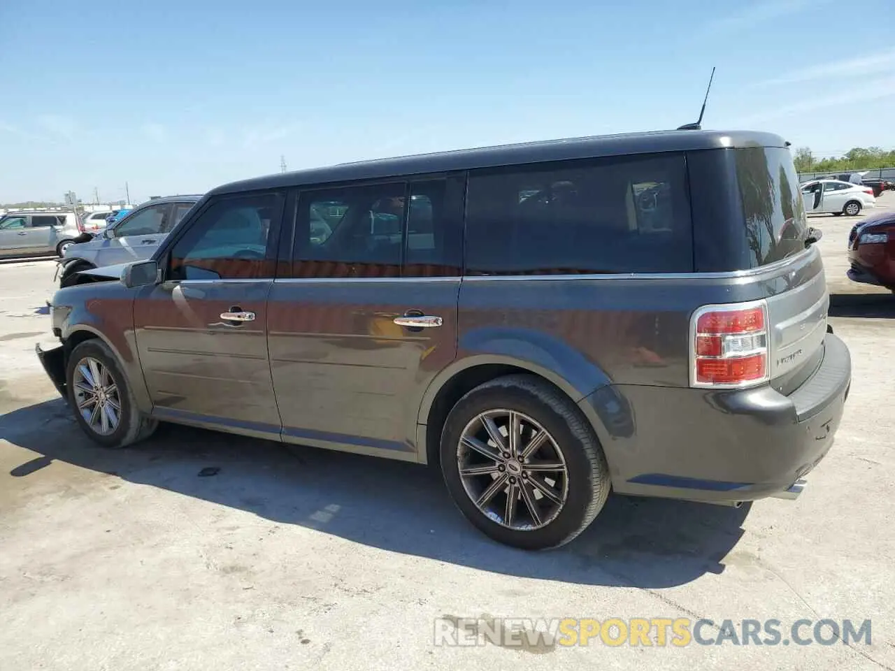 2 fotografías del automóvil dañado 2FMGK5D80KBA30375 FORD FLEX 2019