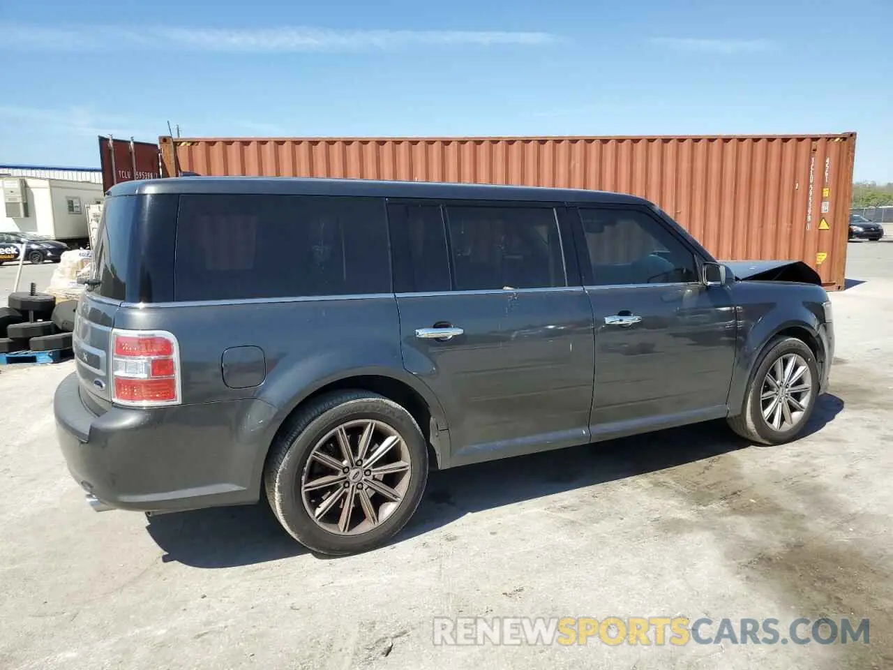 3 fotografías del automóvil dañado 2FMGK5D80KBA30375 FORD FLEX 2019