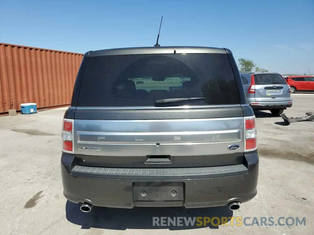 6 fotografías del automóvil dañado 2FMGK5D80KBA30375 FORD FLEX 2019