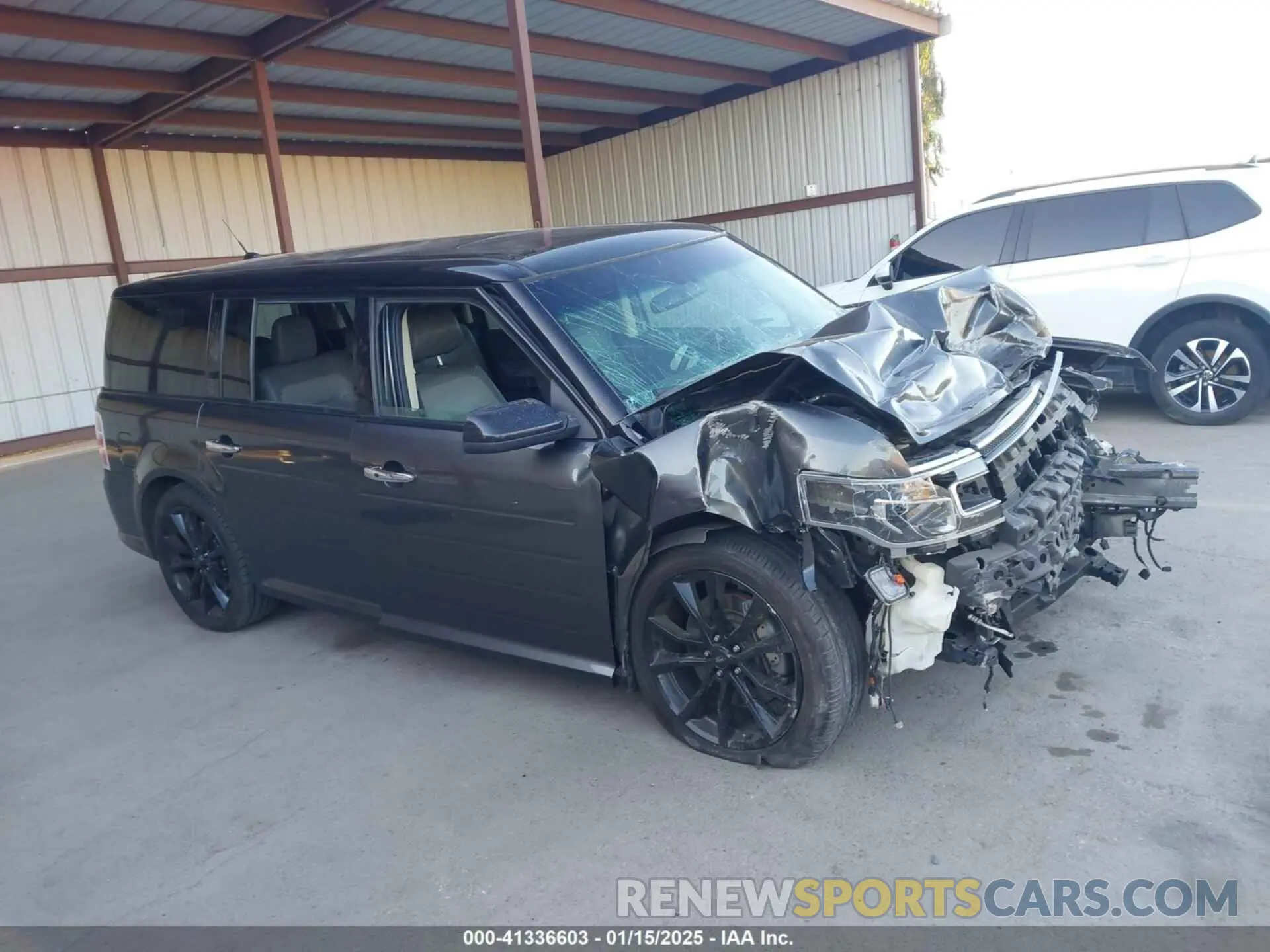12 fotografías del automóvil dañado 2FMGK5D81KBA36878 FORD FLEX 2019