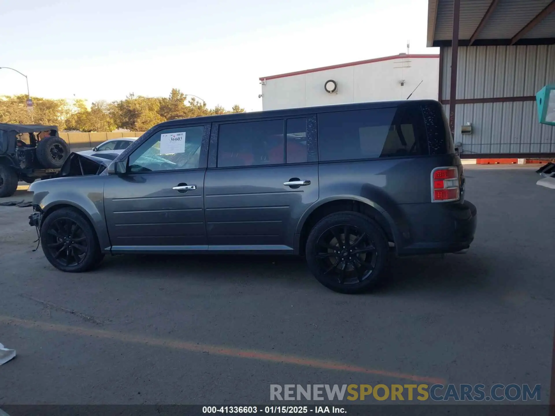 13 fotografías del automóvil dañado 2FMGK5D81KBA36878 FORD FLEX 2019