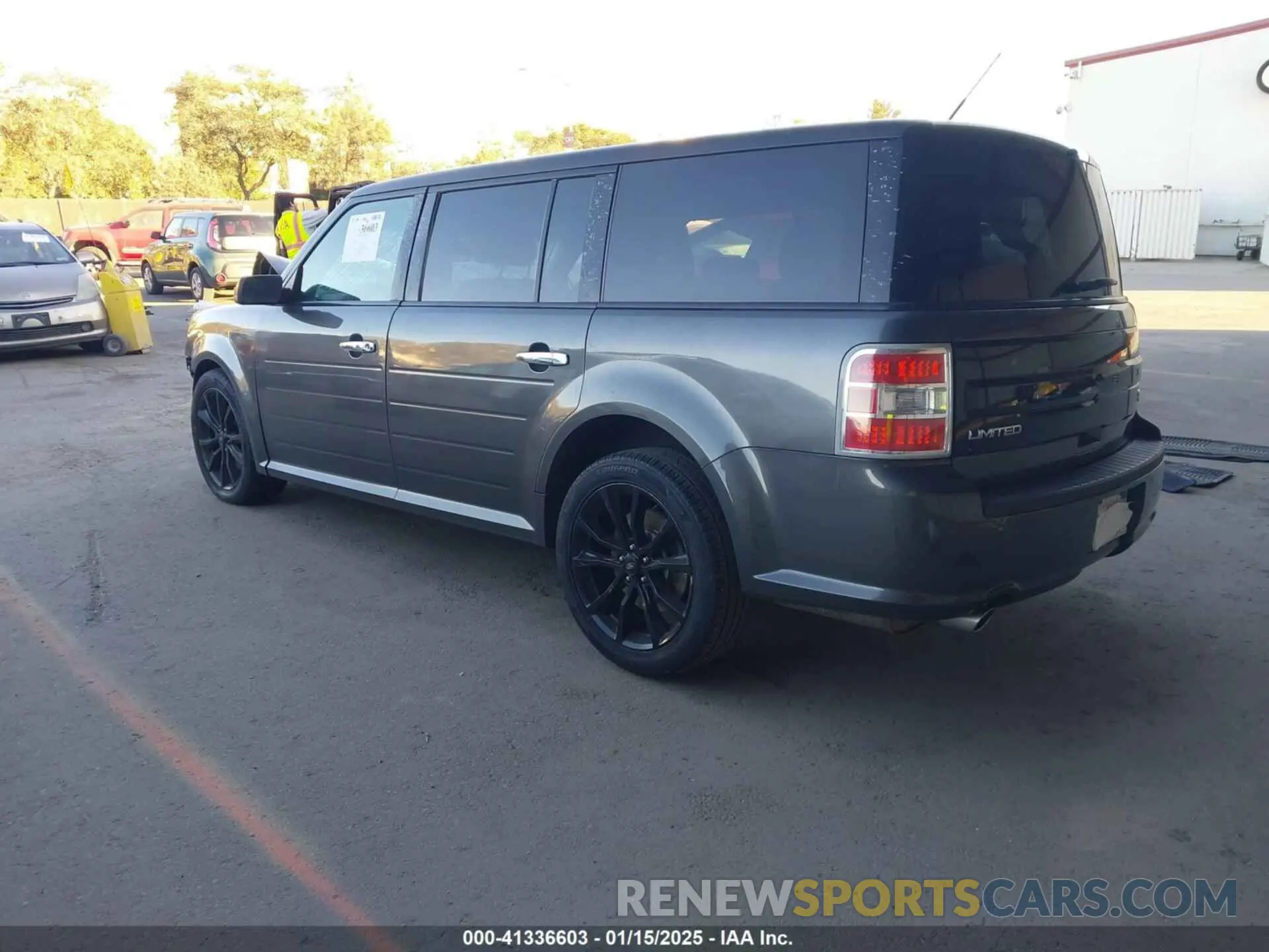 3 fotografías del automóvil dañado 2FMGK5D81KBA36878 FORD FLEX 2019