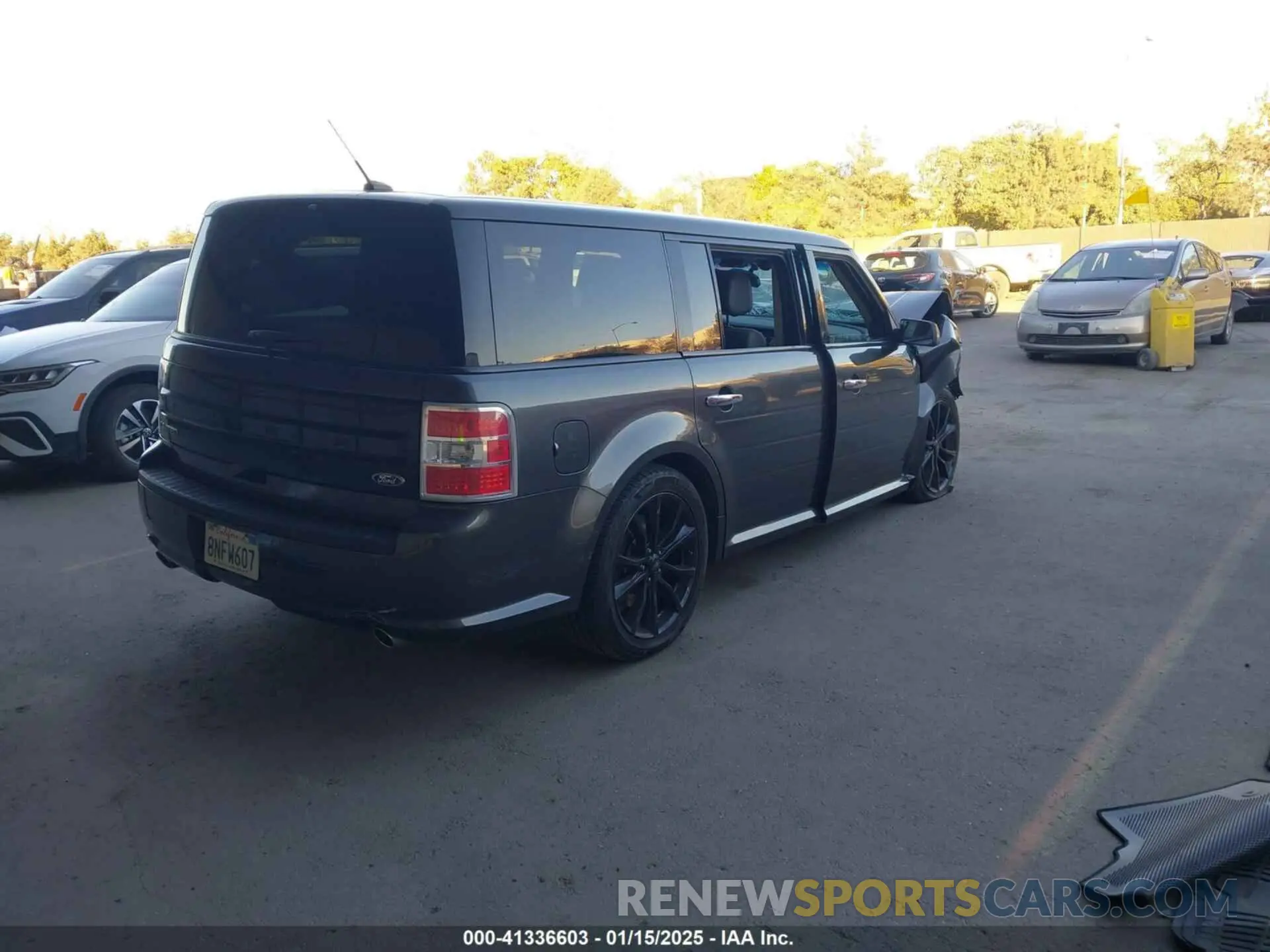 4 fotografías del automóvil dañado 2FMGK5D81KBA36878 FORD FLEX 2019