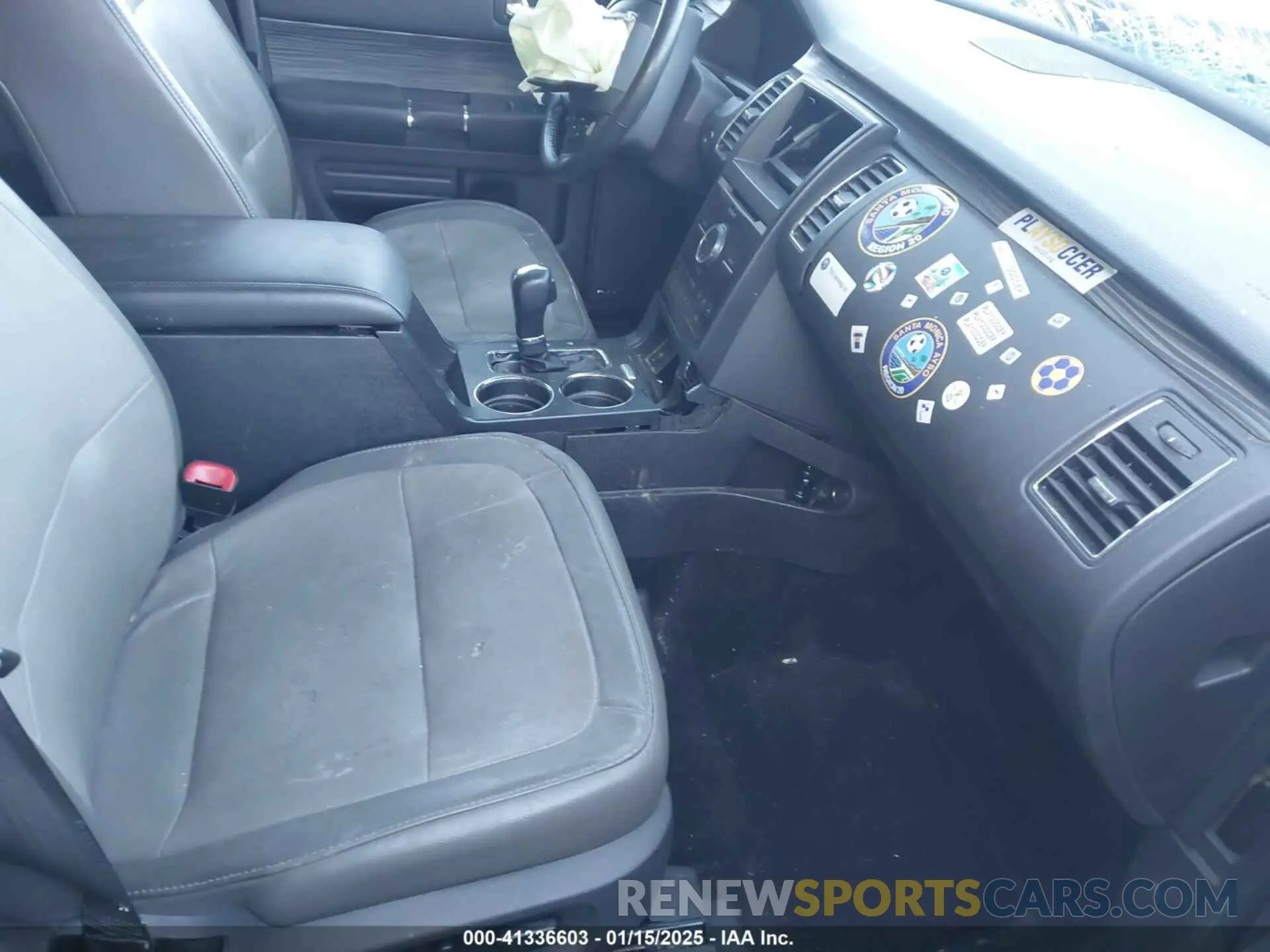 5 fotografías del automóvil dañado 2FMGK5D81KBA36878 FORD FLEX 2019