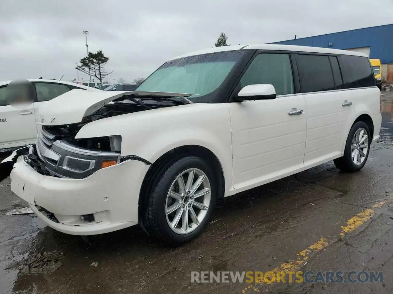1 fotografías del automóvil dañado 2FMGK5D82KBA32404 FORD FLEX 2019
